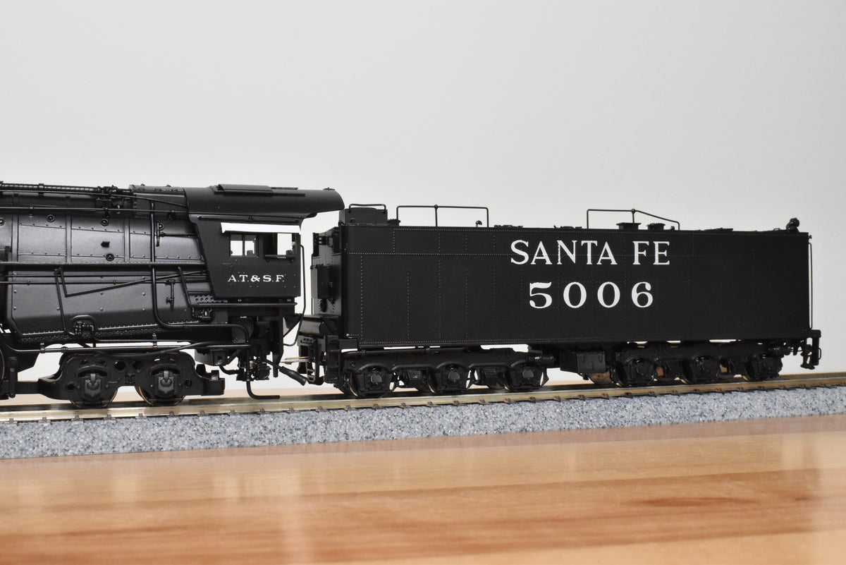 HO Brass - Hallmark 069D ATSF Santa Fe 2-10-4 #5006 - Samhongsa FP Commonwealth Tender Trks