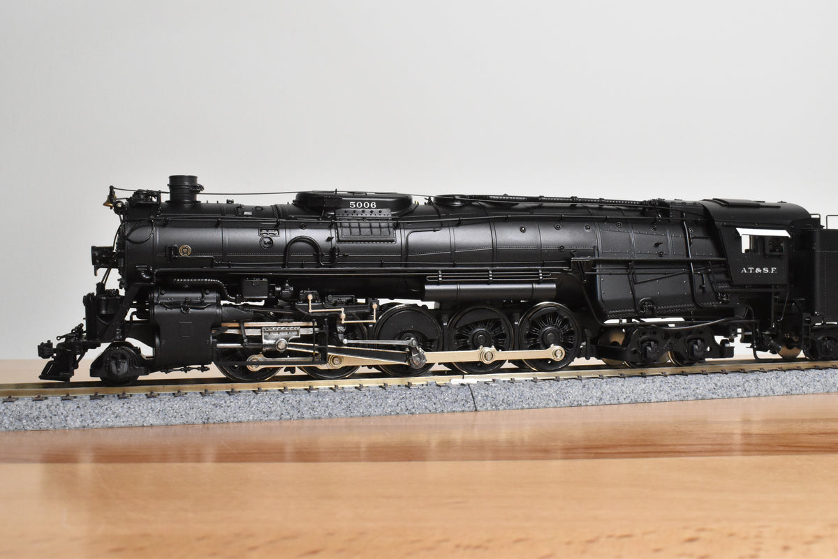 HO Brass - Hallmark 069D ATSF Santa Fe 2-10-4 #5006 - Samhongsa FP Commonwealth Tender Trks