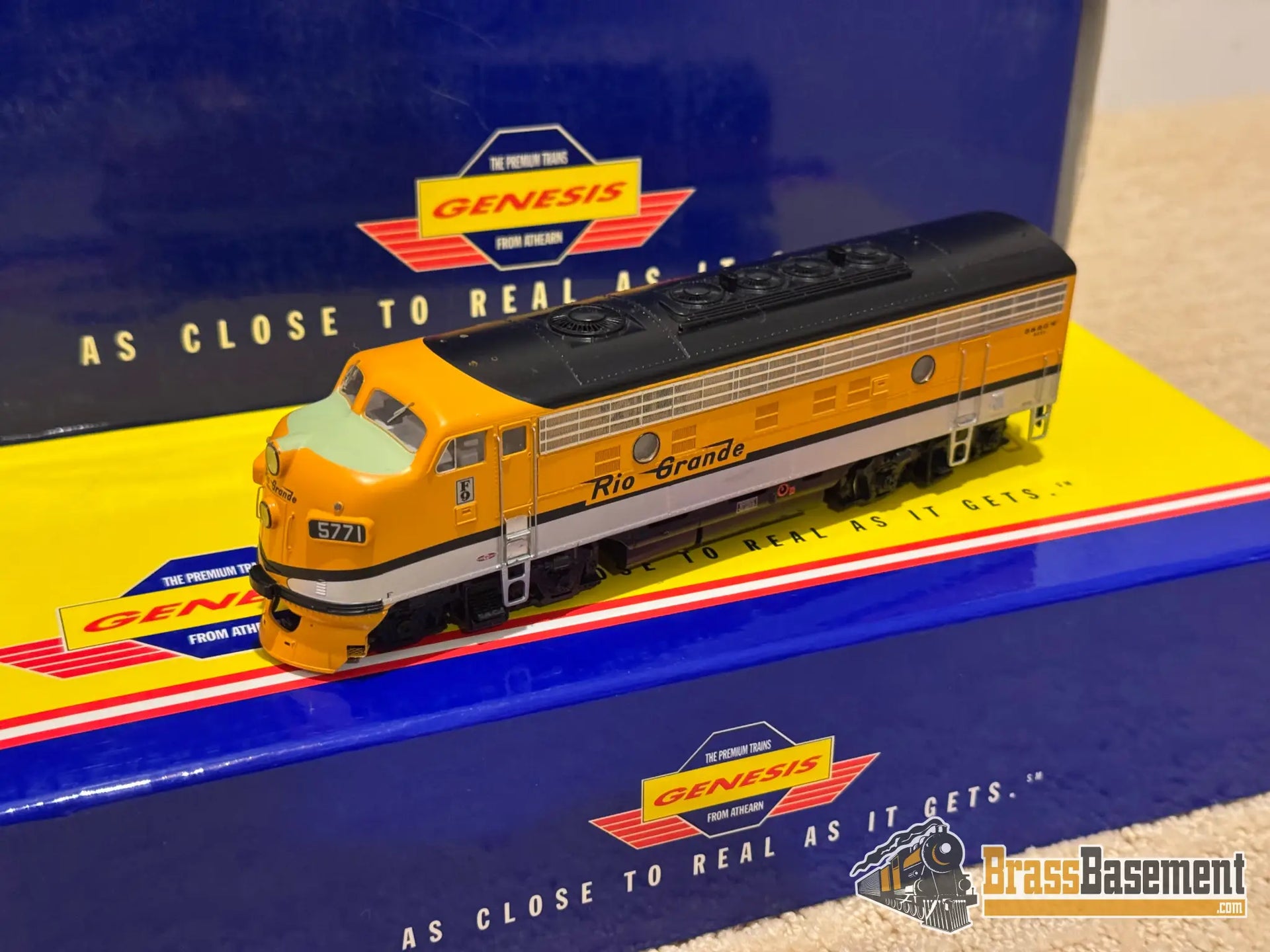 Athearn Genesis G3252A/B/C Rio Grande F-9 ABB Set 'RG Zephyr