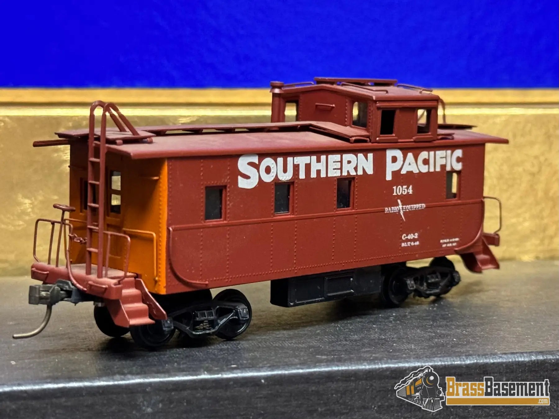 Budget Brass - Balboa Distributors Southern Pacific Sp C - 40 Caboose Nice Custom Paint