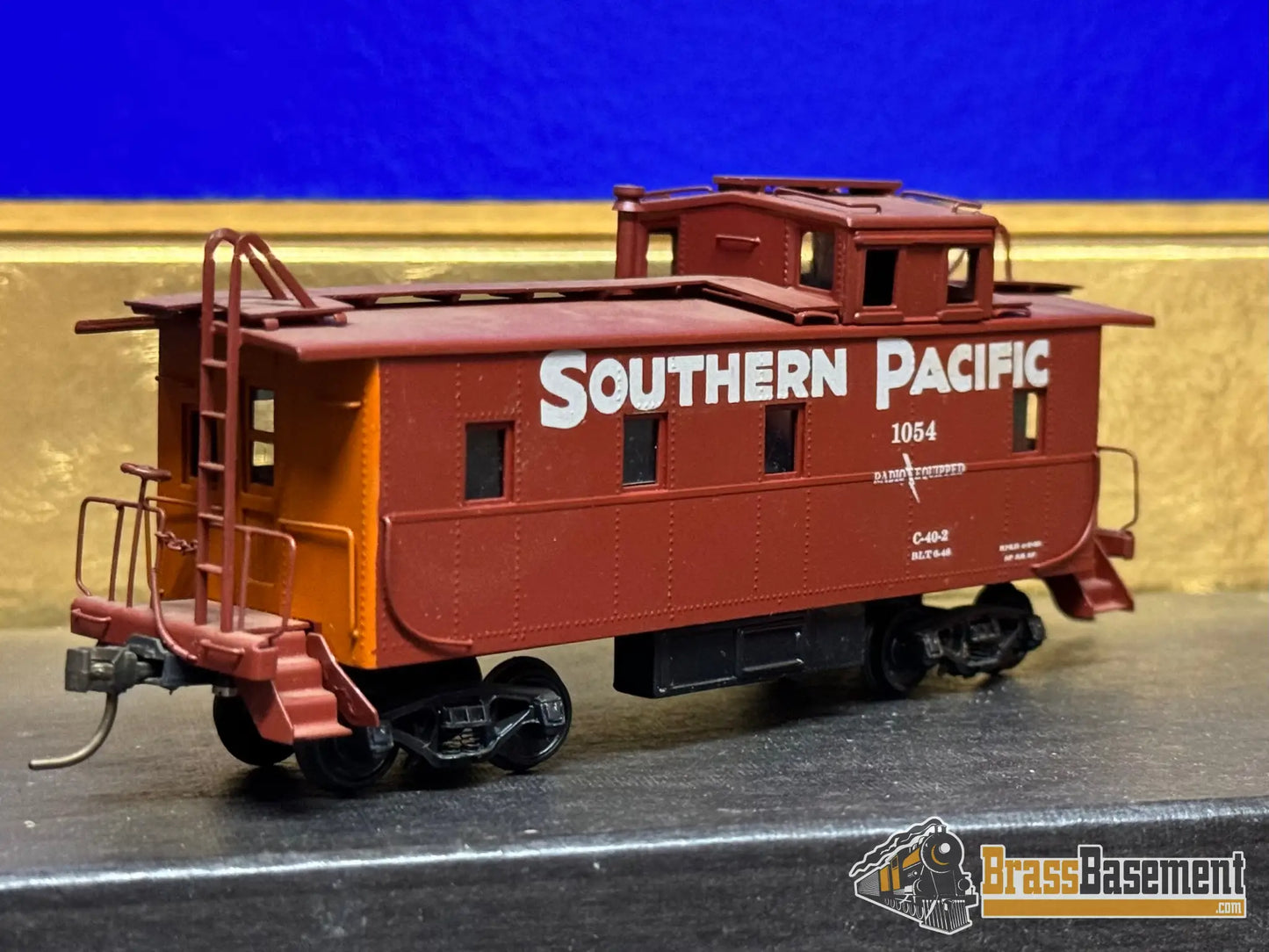 Budget Brass - Balboa Distributors Southern Pacific Sp C - 40 Caboose Nice Custom Paint
