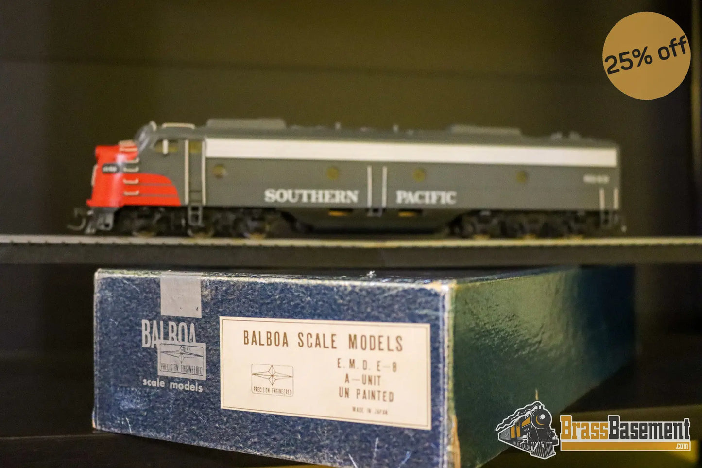 Budget Brass Balboa Distributors Southern Pacific SP E8A Nice Custom Paint Diesel