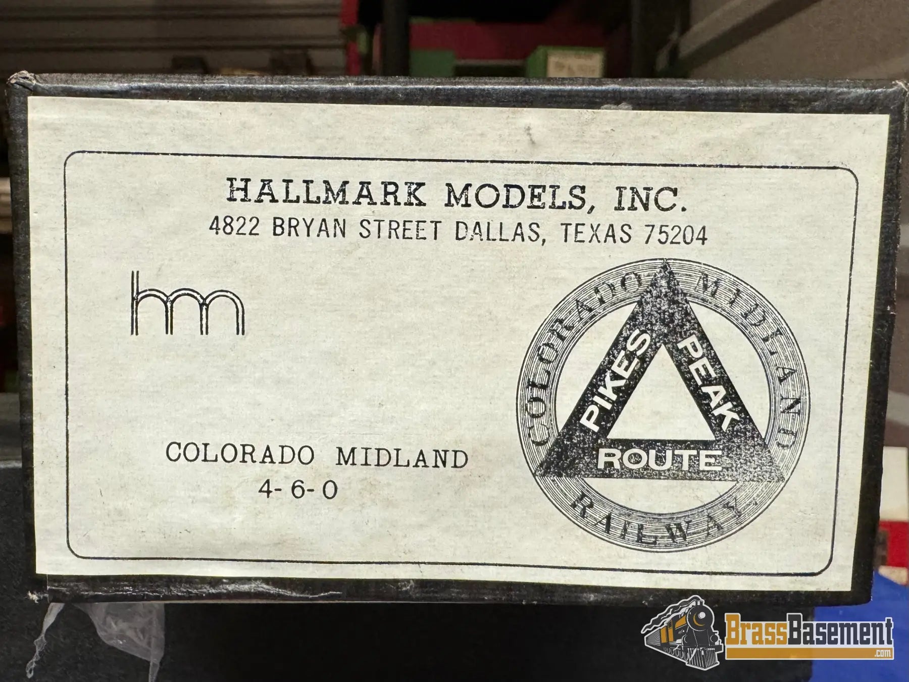 Budget Brass - Hallmark Models Colorado Midland ’Pikes Peake Route’ 4 - 6 - 0 Unpainted Steam