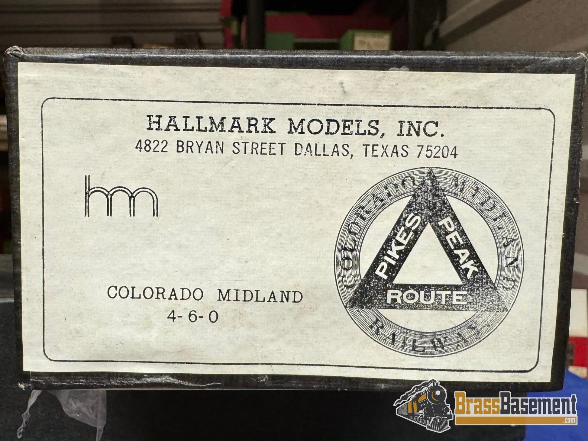 Budget Brass - Hallmark Models Colorado Midland ’Pikes Peake Route’ 4 - 6 - 0 Unpainted Steam
