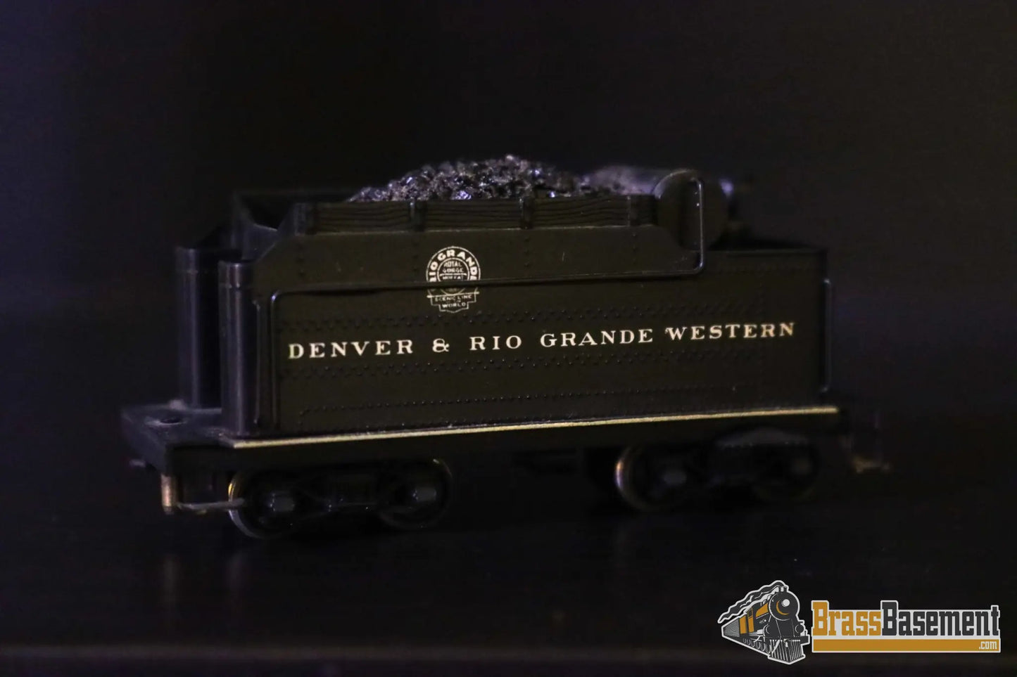 Budget Brass - HO Katsumi DRGW Rio Grande C-16 2-8-0 #346 - Painted