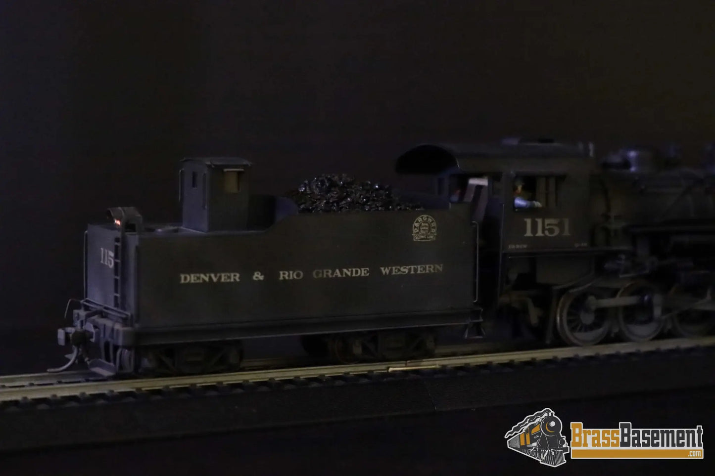 Budget Brass - HO Nickel Plate DRGW Rio Grande C-48 2-8-0 #1151 - CP