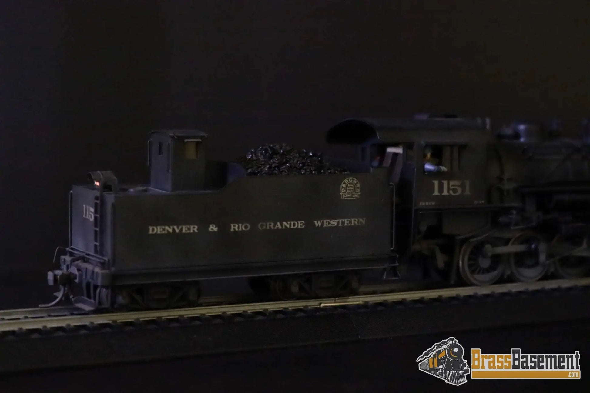 Budget Brass - HO Nickel Plate DRGW Rio Grande C-48 2-8-0 #1151 - CP