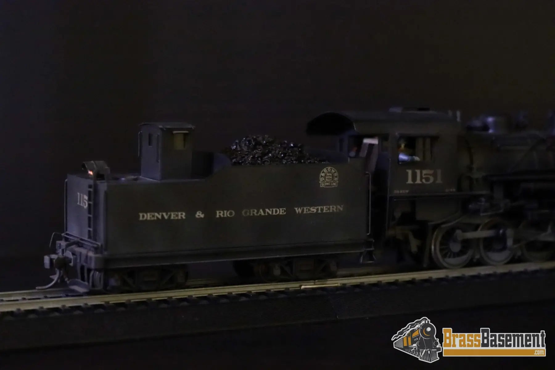 Budget Brass - HO Nickel Plate DRGW Rio Grande C-48 2-8-0 #1151 - CP