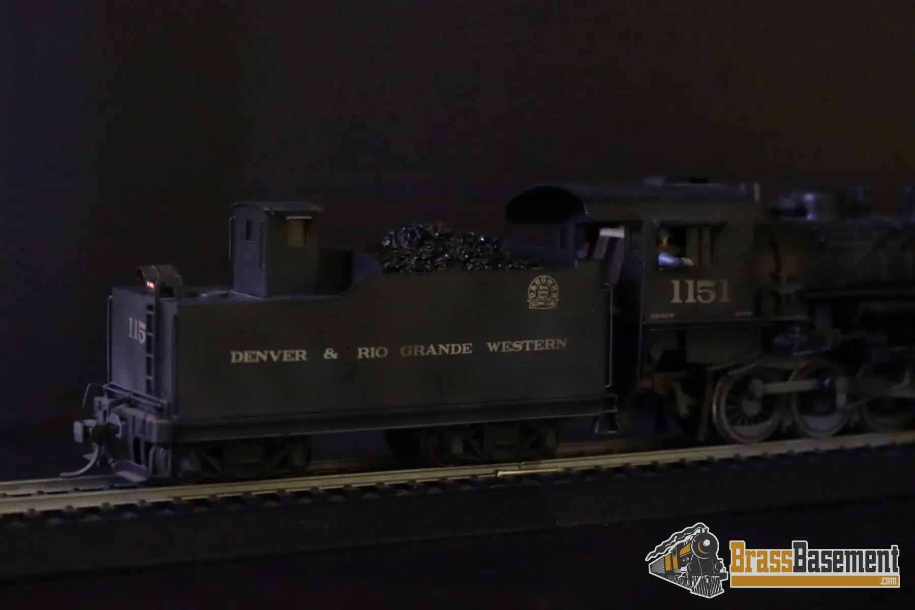 Budget Brass - HO Nickel Plate DRGW Rio Grande C-48 2-8-0 #1151 - CP