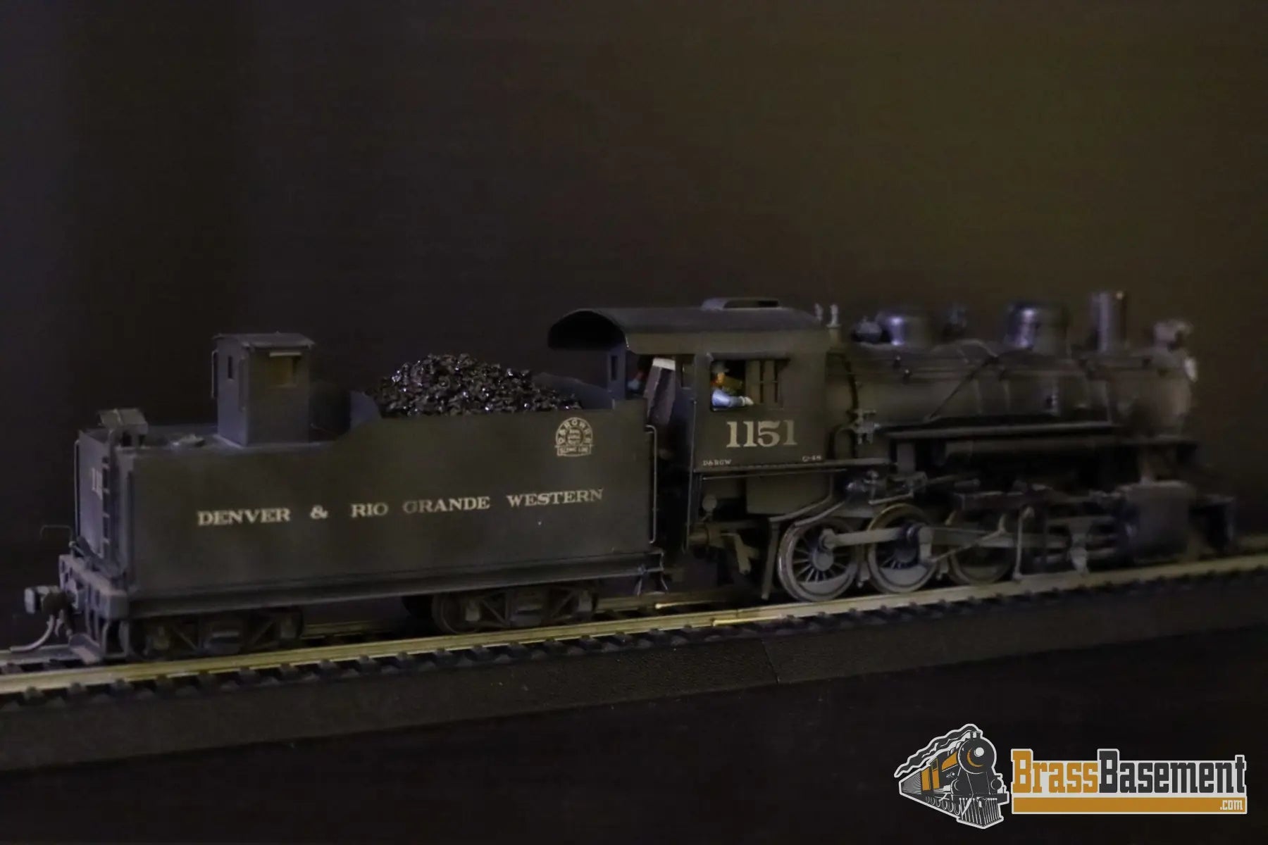 Budget Brass - HO Nickel Plate DRGW Rio Grande C-48 2-8-0 #1151 - CP