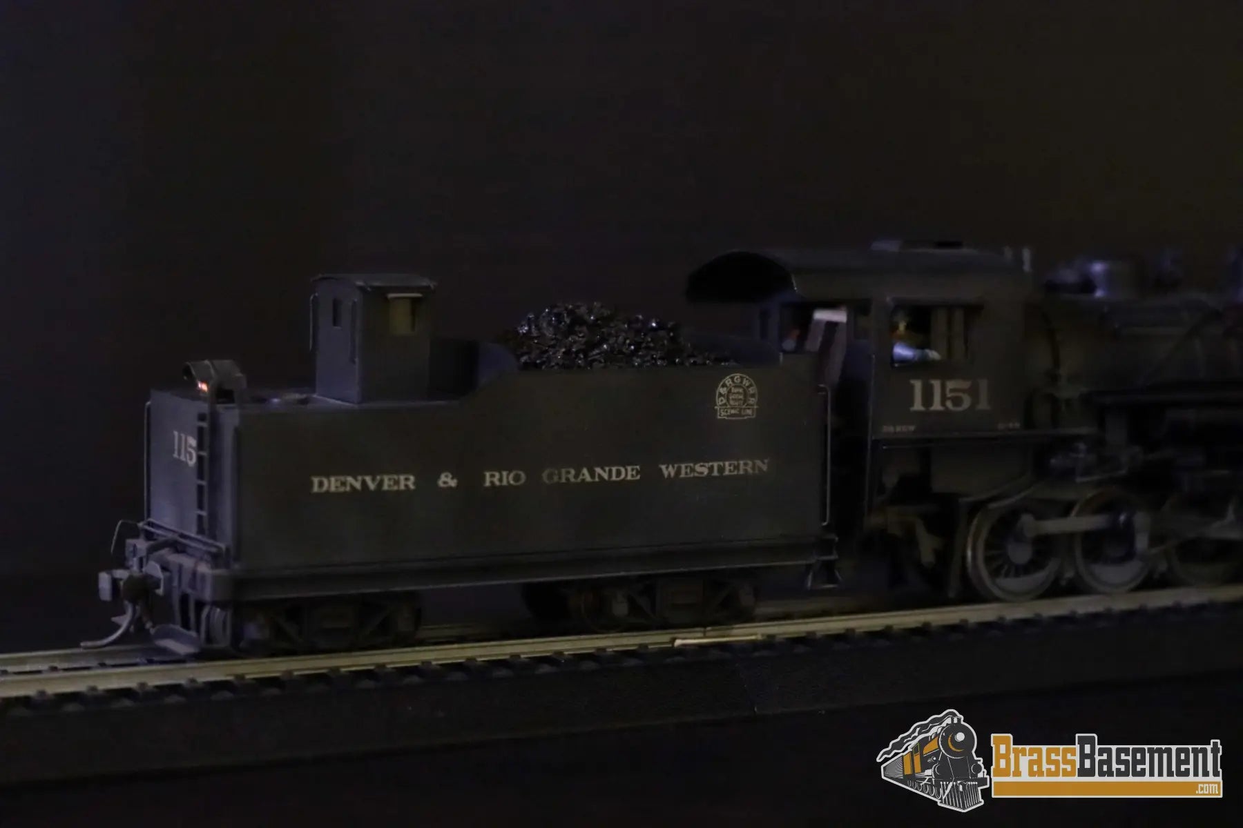 Budget Brass - HO Nickel Plate DRGW Rio Grande C-48 2-8-0 #1151 - CP
