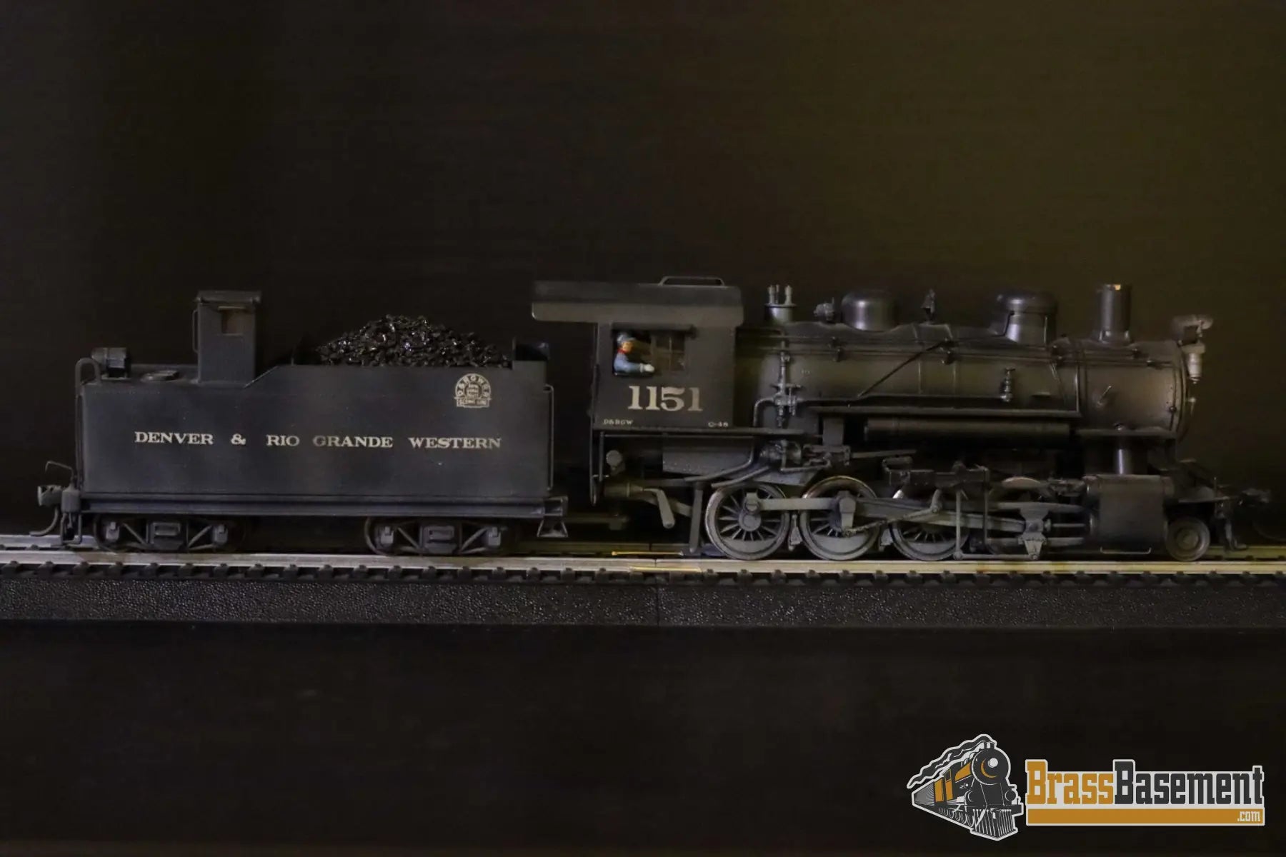 Budget Brass - HO Nickel Plate DRGW Rio Grande C-48 2-8-0 #1151 - CP