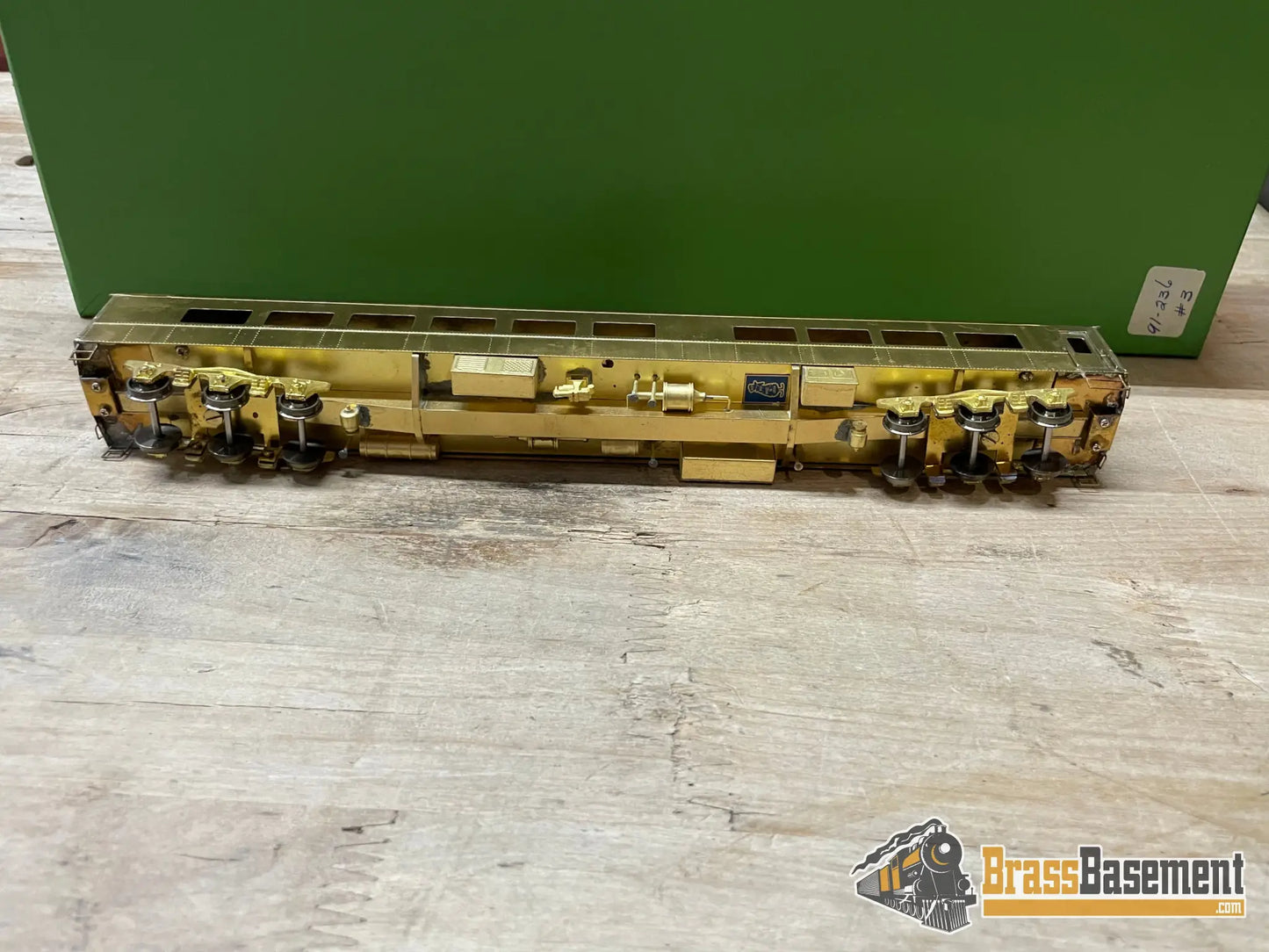 Budget Brass - Ho Nickel Plate Products Npp Erie Modernized Coach And Diner Unpainted Passenger
