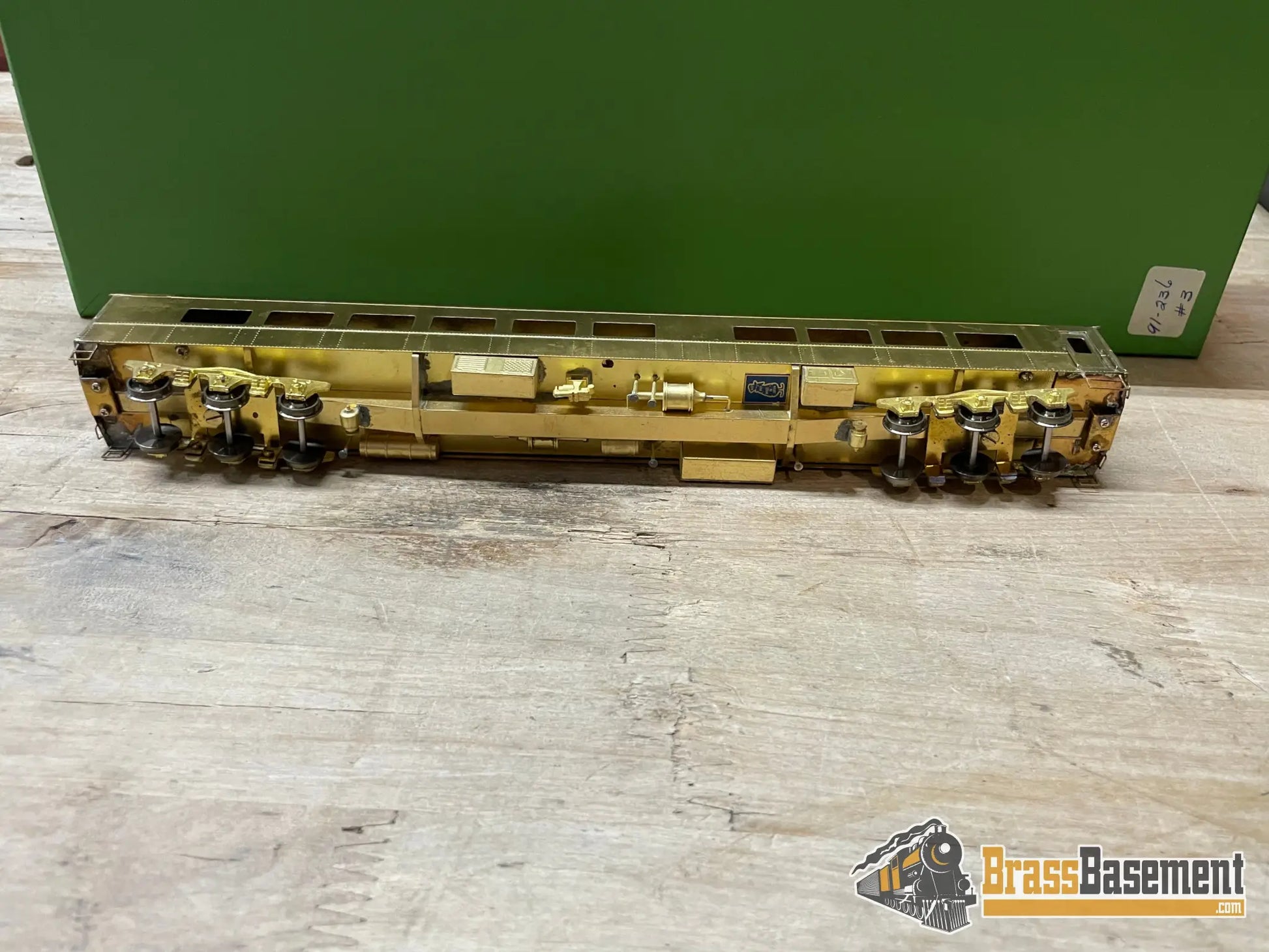 Budget Brass - Ho Nickel Plate Products Npp Erie Modernized Coach And Diner Unpainted Passenger