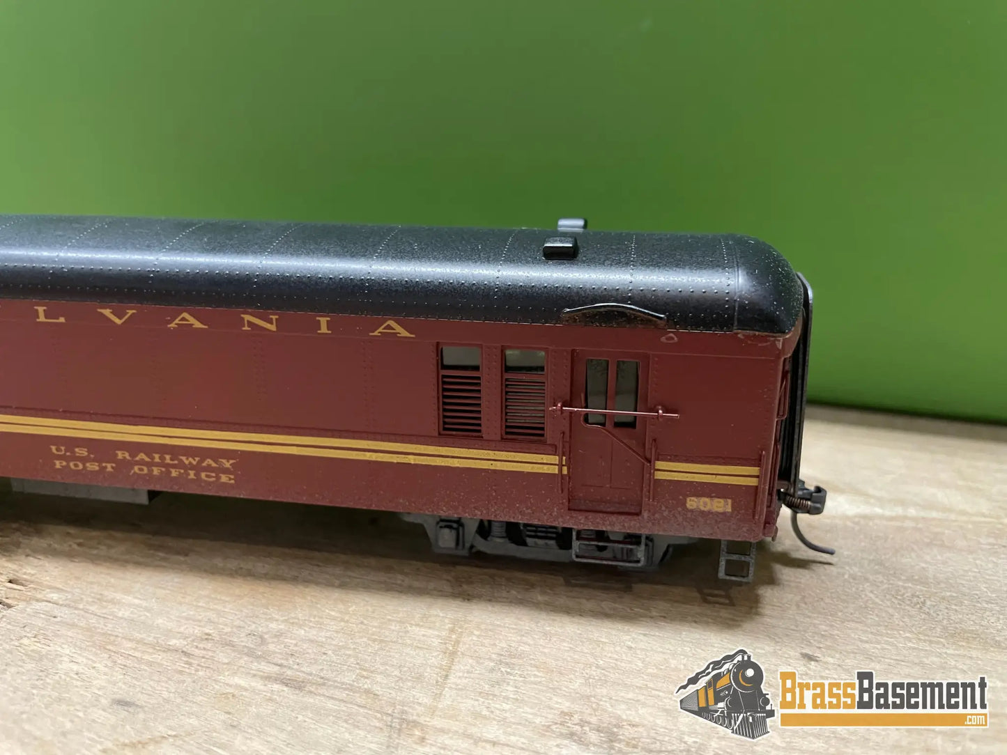 Budget Brass - Ho Njcb Pennsylvania Prr Baggage - Mail Car Bm - 60 Custom Paint Passenger