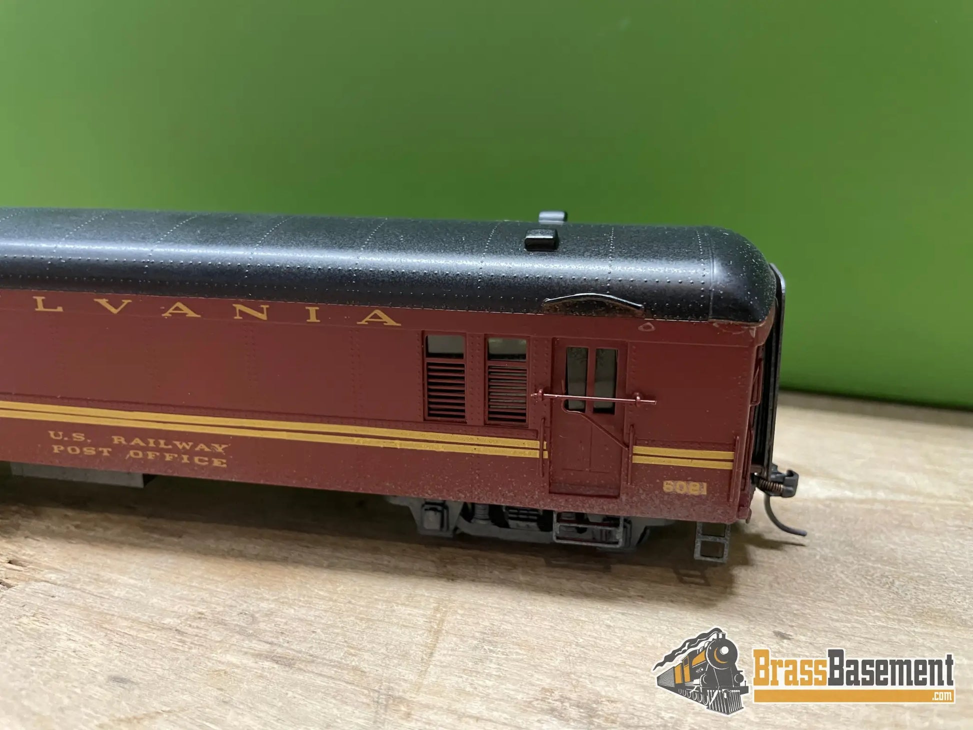 Budget Brass - Ho Njcb Pennsylvania Prr Baggage - Mail Car Bm - 60 Custom Paint Passenger