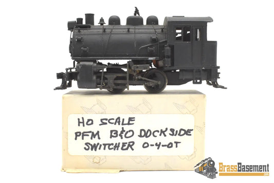 Budget Brass - Ho Pfm Sakura B&O 0-4-0St Docksider Little Joe Made In Japan Steam