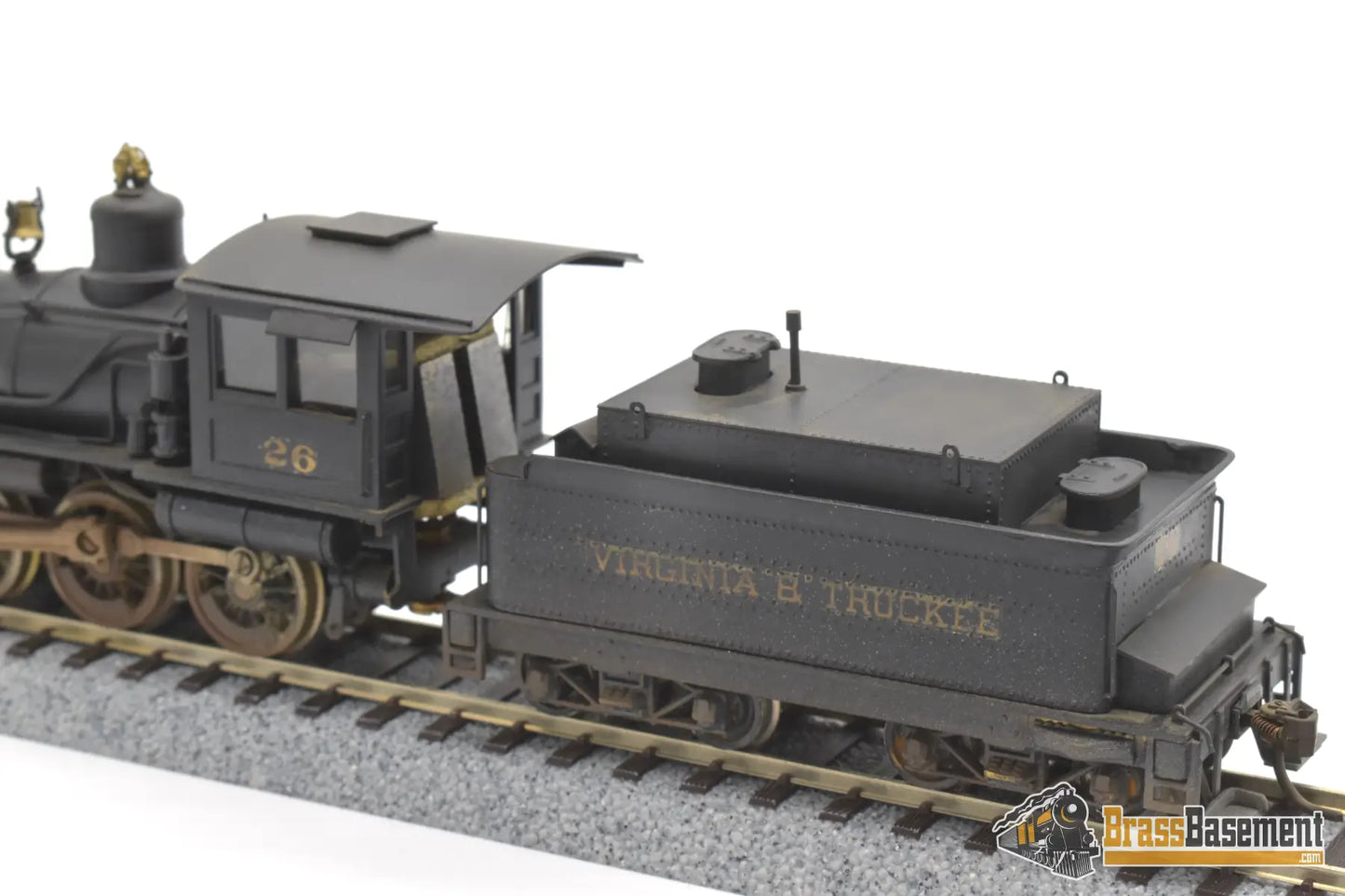 Budget Brass - Ho Pfm United Virginia & Truckee V&T #26 4 - 6 - 0 Ten - Wheeler Does Not Run Steam