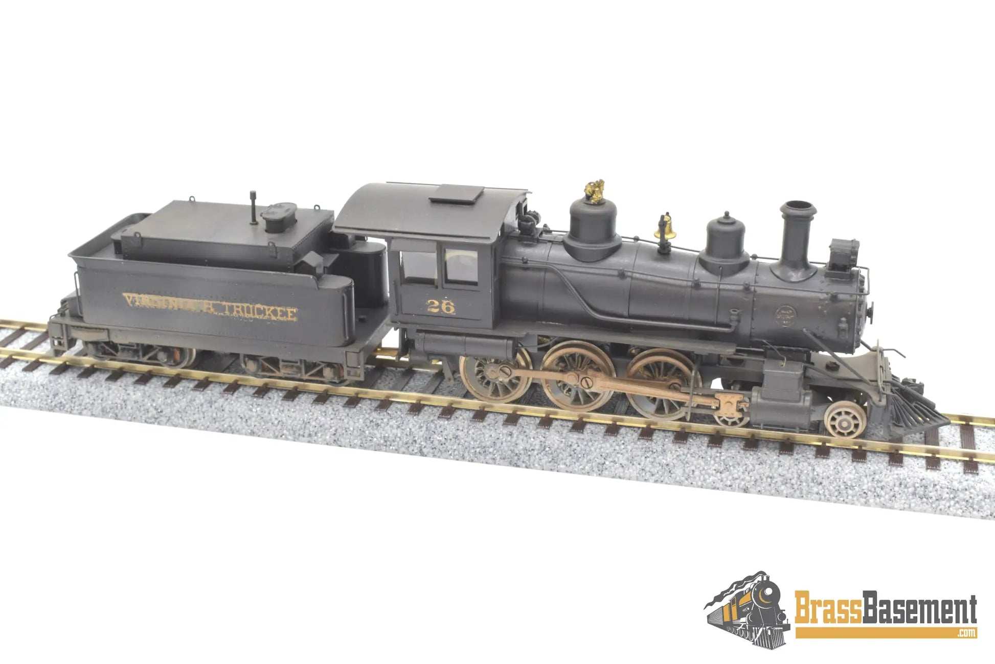 Budget Brass - Ho Pfm United Virginia & Truckee V&T #26 4 - 6 - 0 Ten - Wheeler Does Not Run Steam
