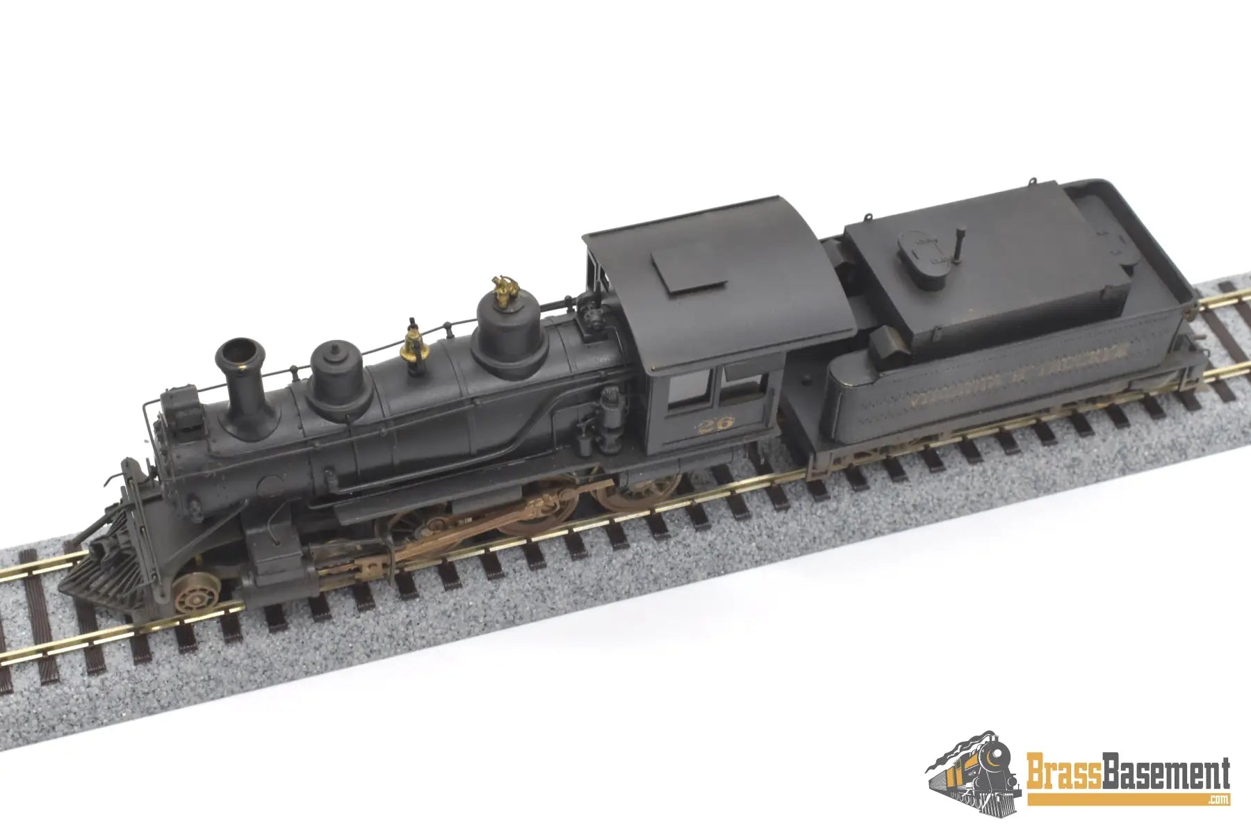 Budget Brass - Ho Pfm United Virginia & Truckee V&T #26 4 - 6 - 0 Ten - Wheeler Does Not Run Steam