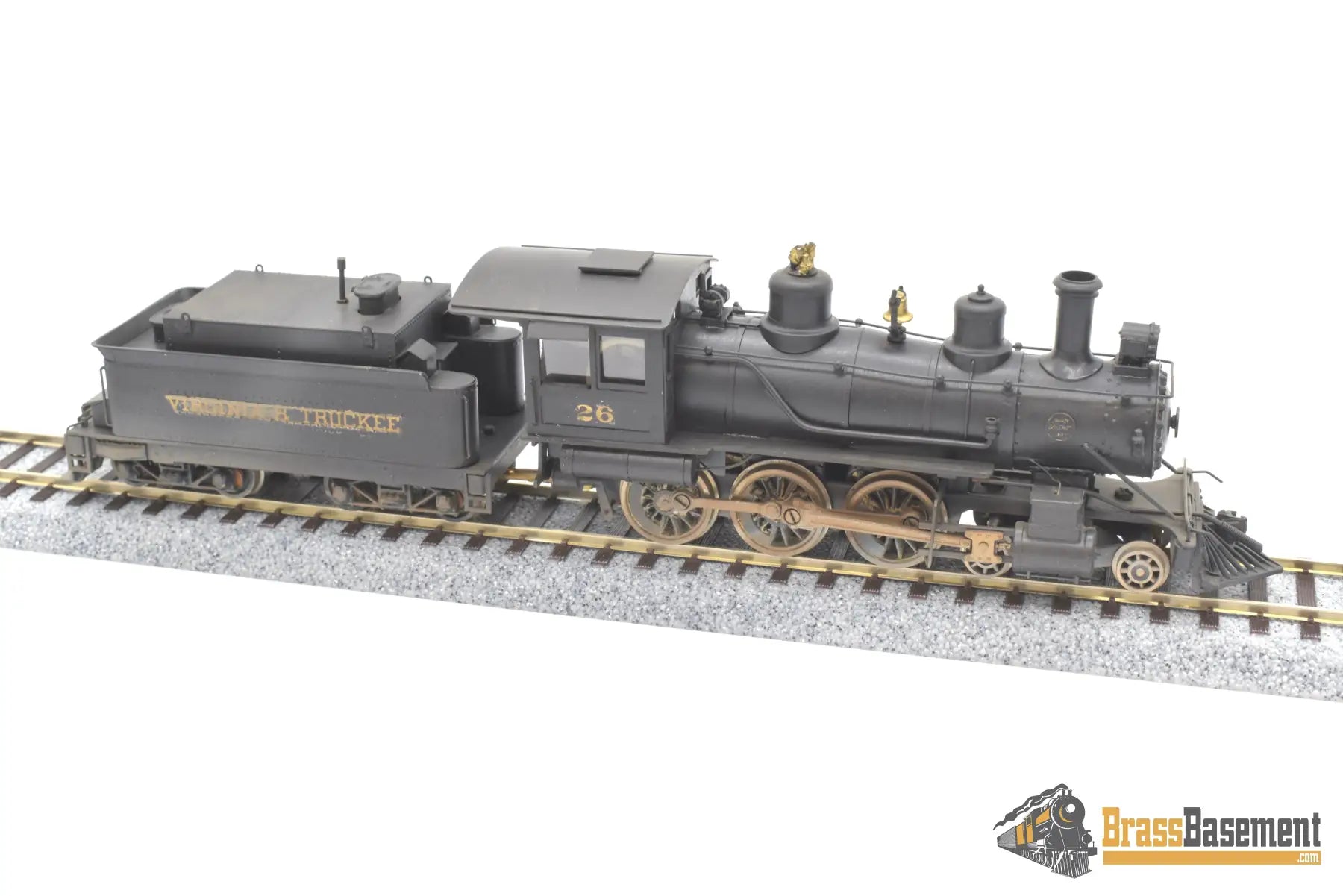 Budget Brass - Ho Pfm United Virginia & Truckee V&T #26 4 - 6 - 0 Ten - Wheeler Does Not Run Steam