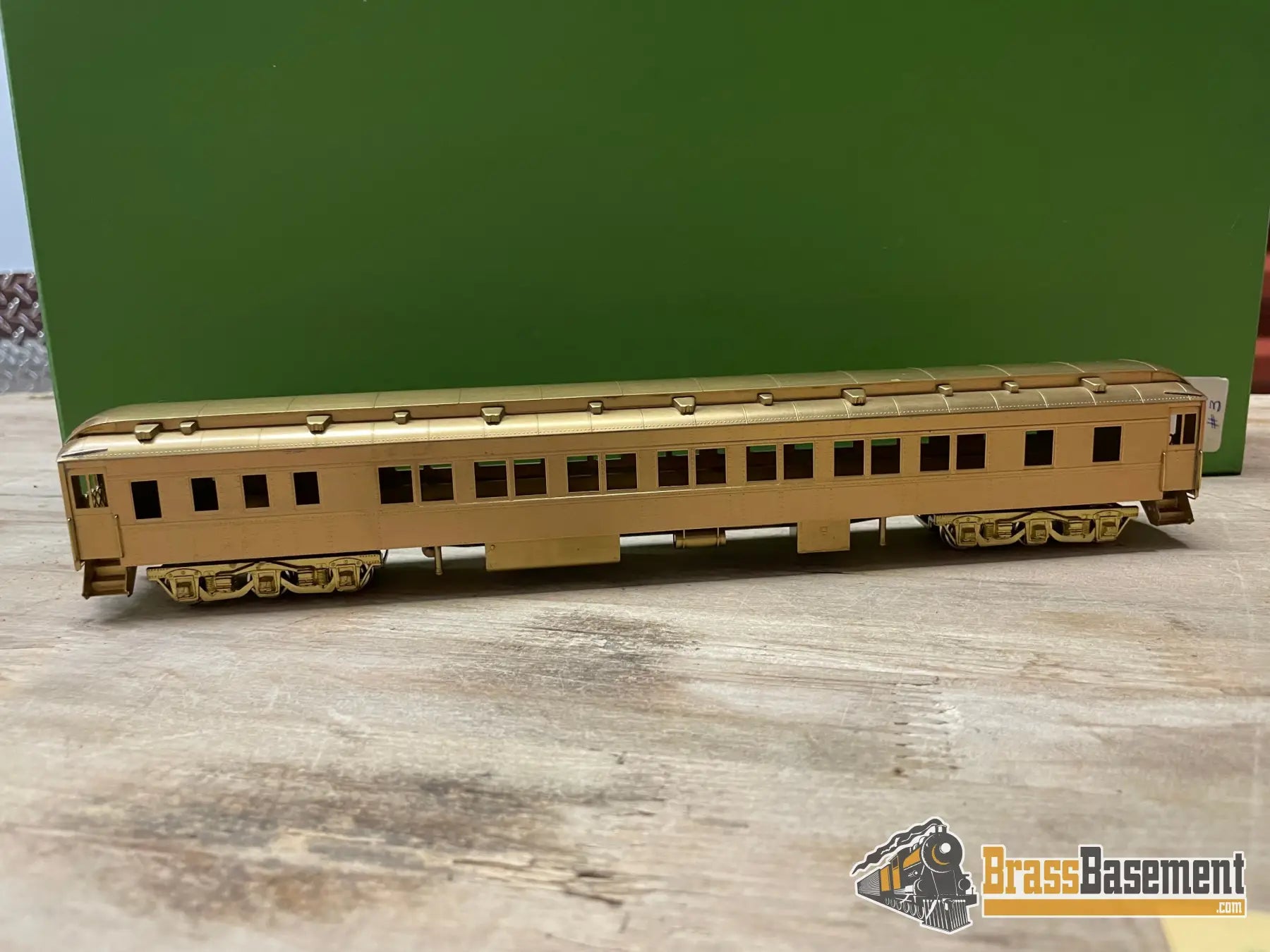 Budget Brass - Ho Soho Pullman 14 Section Sleeper ‘Walter Reed’ Unpainted Passenger