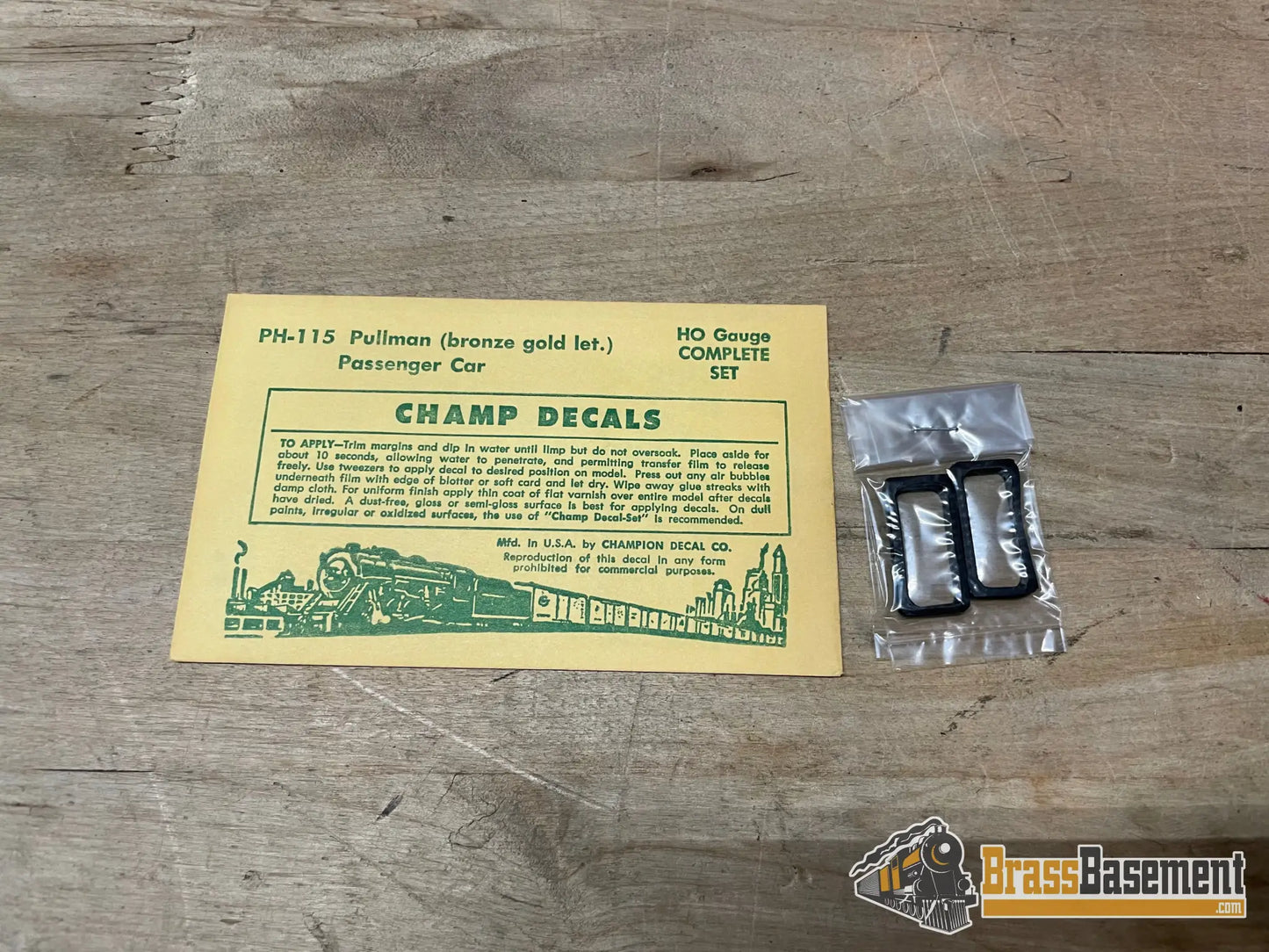 Budget Brass - Ho Soho Pullman 14 Section Sleeper ‘Walter Reed’ Unpainted Passenger