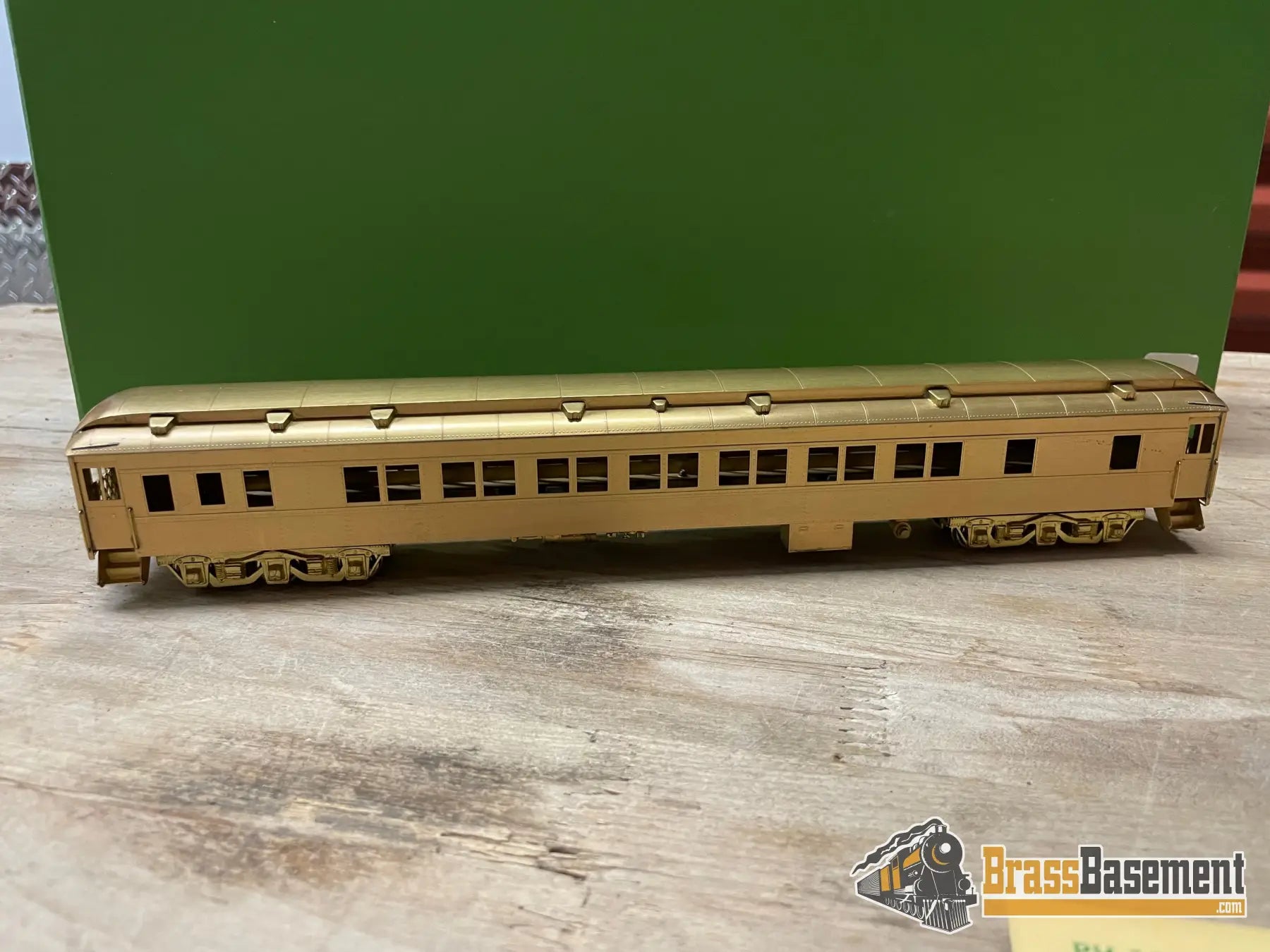 Budget Brass - Ho Soho Pullman 14 Section Sleeper ‘Walter Reed’ Unpainted Passenger