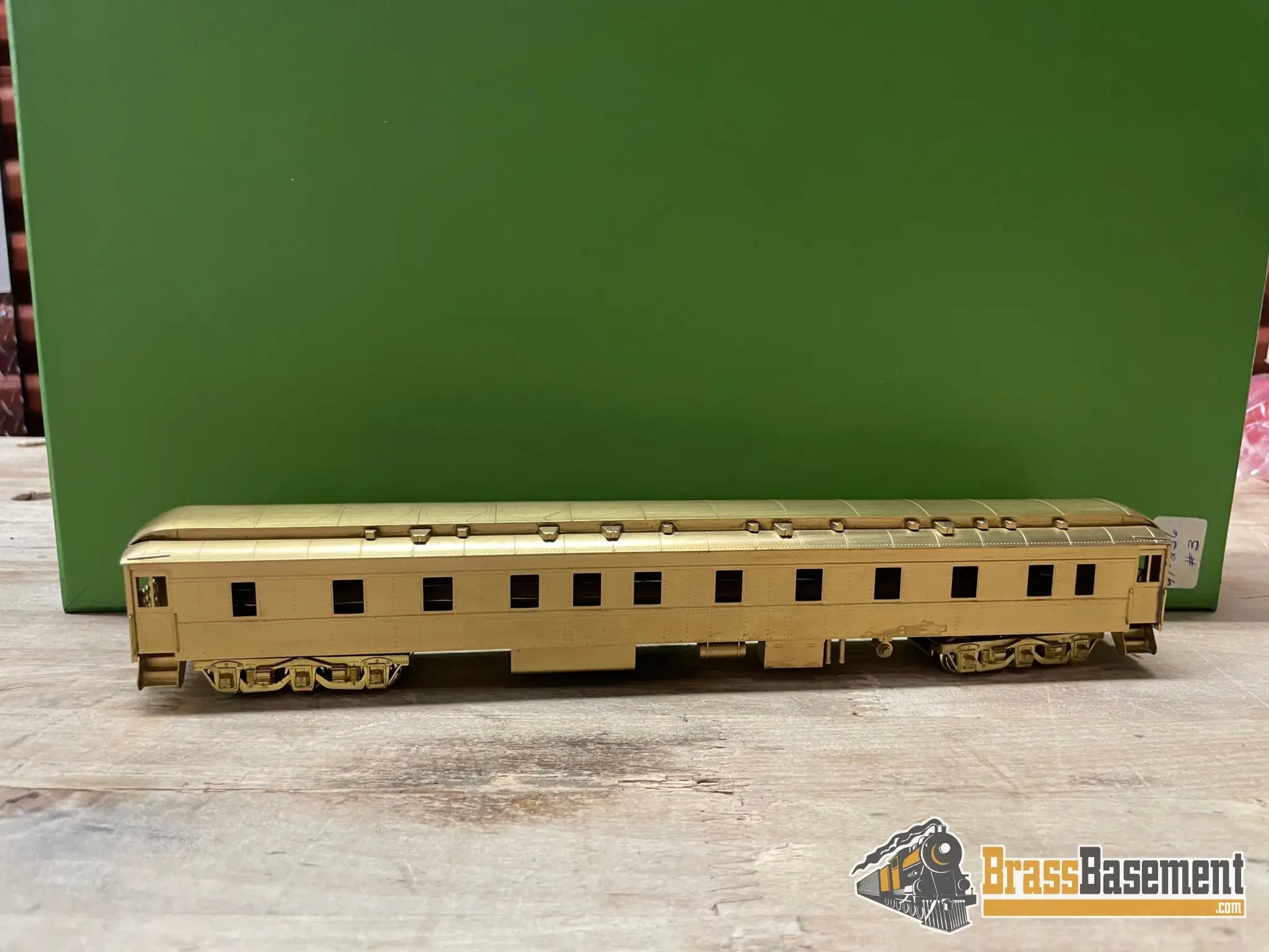 Budget Brass - Ho Soho Pullman 6 - 3 Sleeper ‘Glen River’ Unpainted Passenger