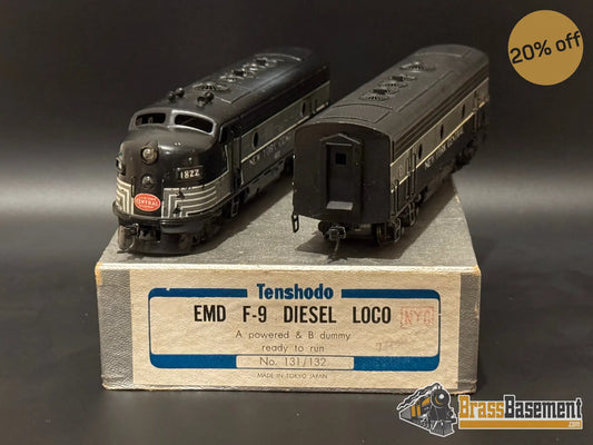 Ho Brass - Tenshodo Nyc New York Central F-9 Ab Set Fp Diesel