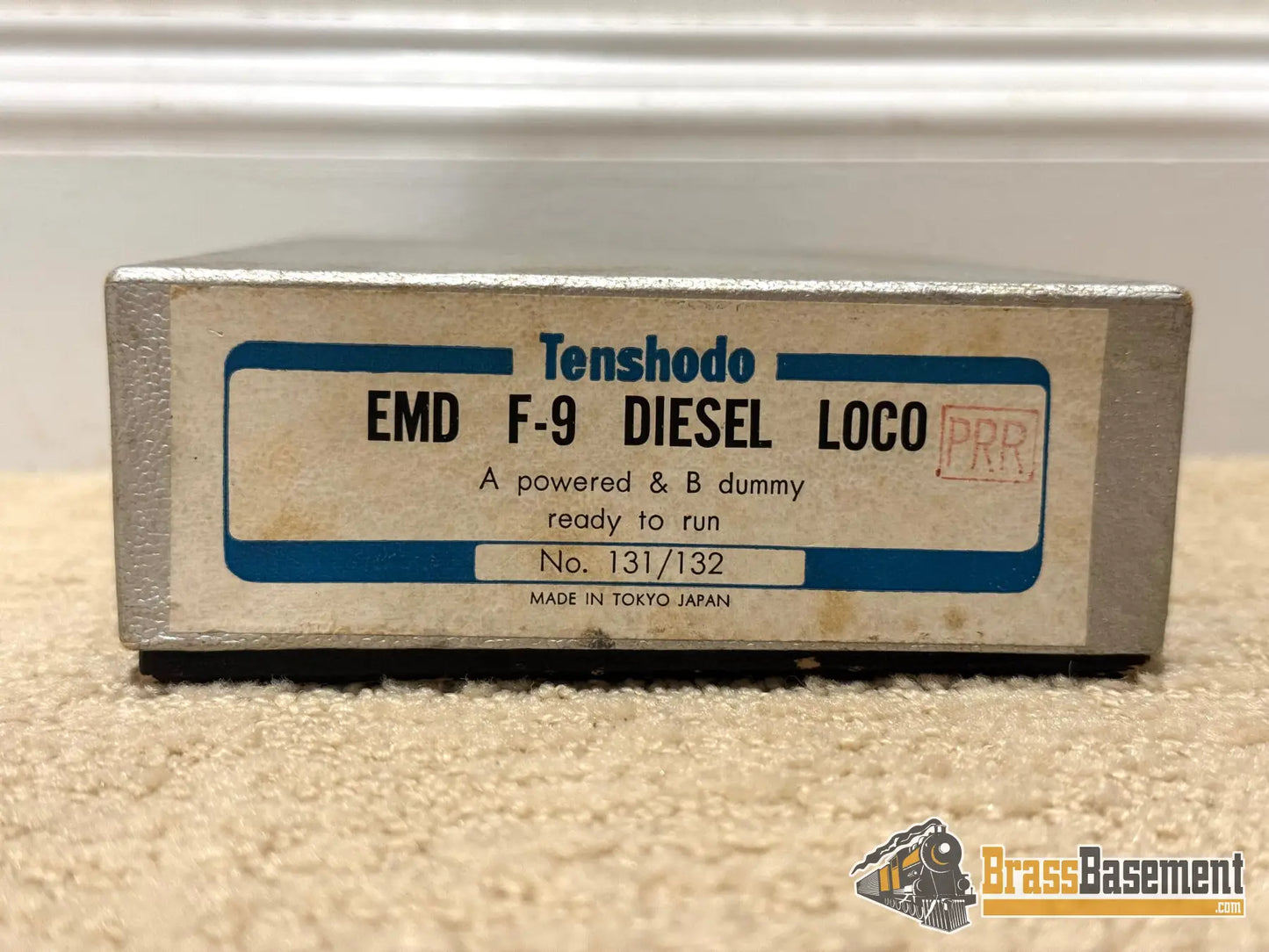 Ho Brass - Tenshodo Prr Pennsylvania Rr F-9 Ab Set F/P Diesel
