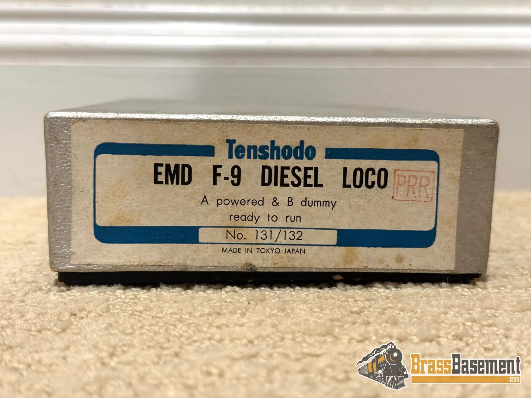 Ho Brass - Tenshodo Prr Pennsylvania Rr F-9 Ab Set F/P Diesel