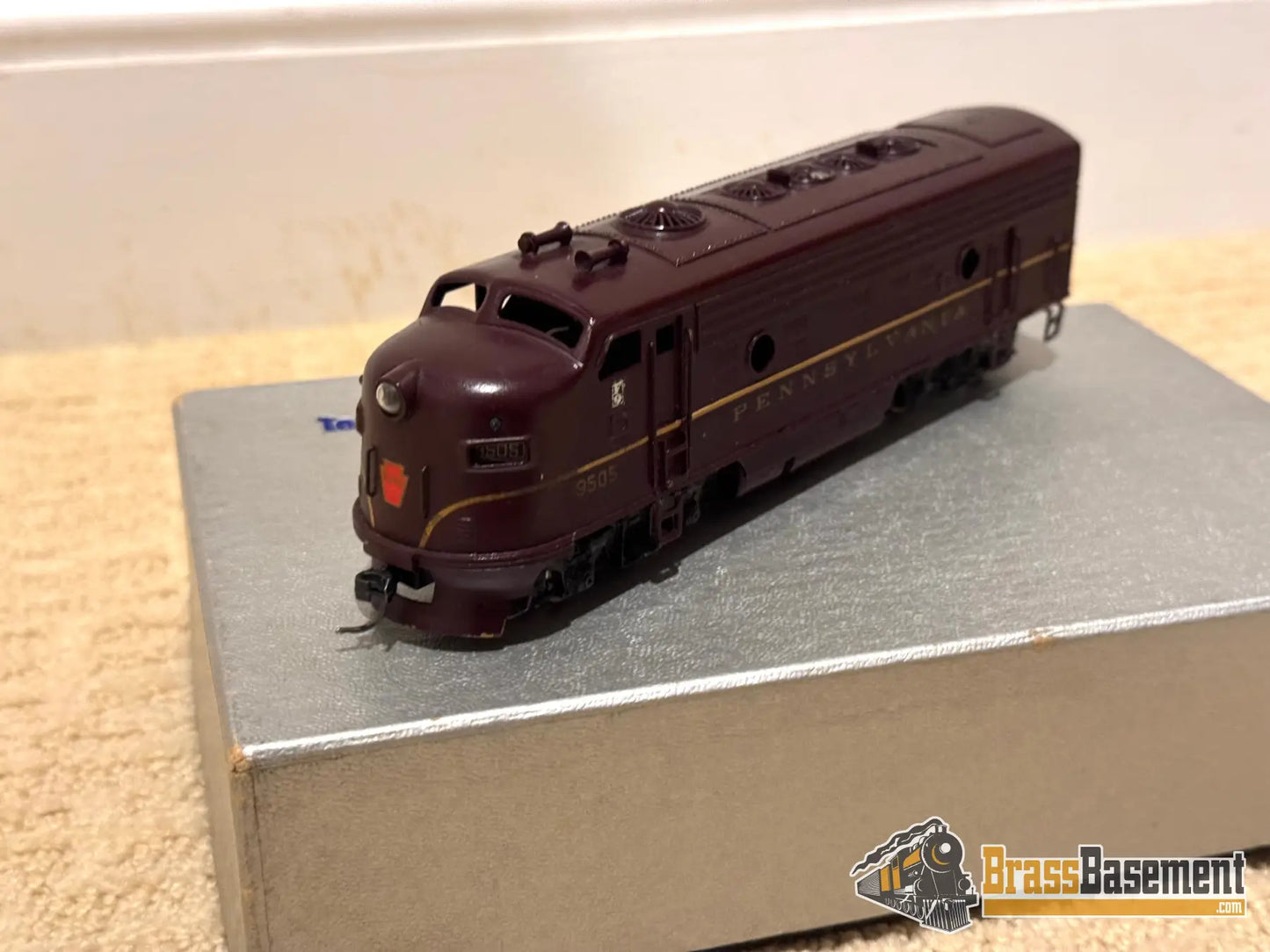 Ho Brass - Tenshodo Prr Pennsylvania Rr F-9 Ab Set F/P Diesel