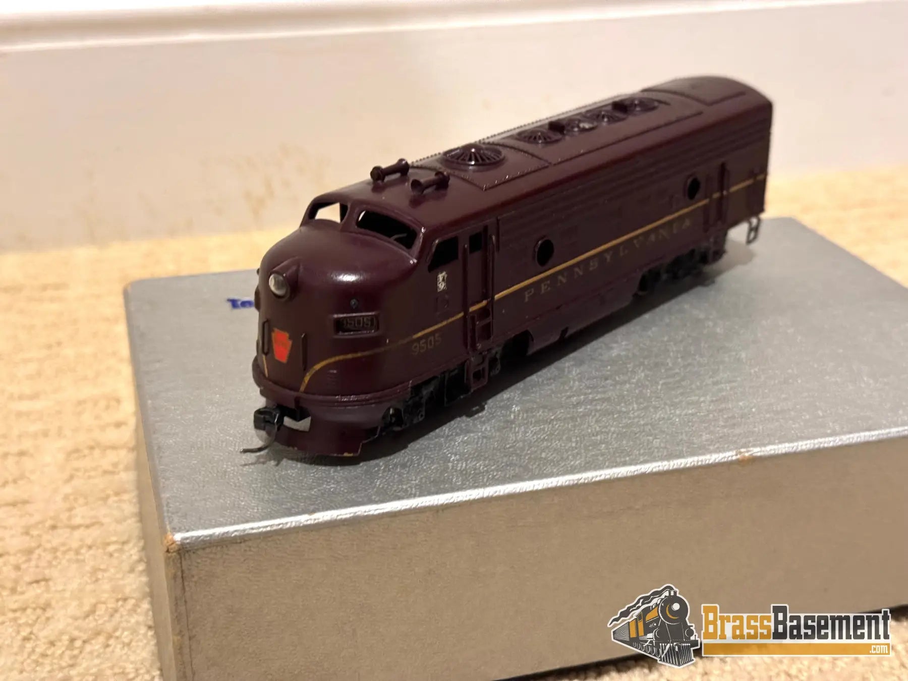 Ho Brass - Tenshodo Prr Pennsylvania Rr F-9 Ab Set F/P Diesel