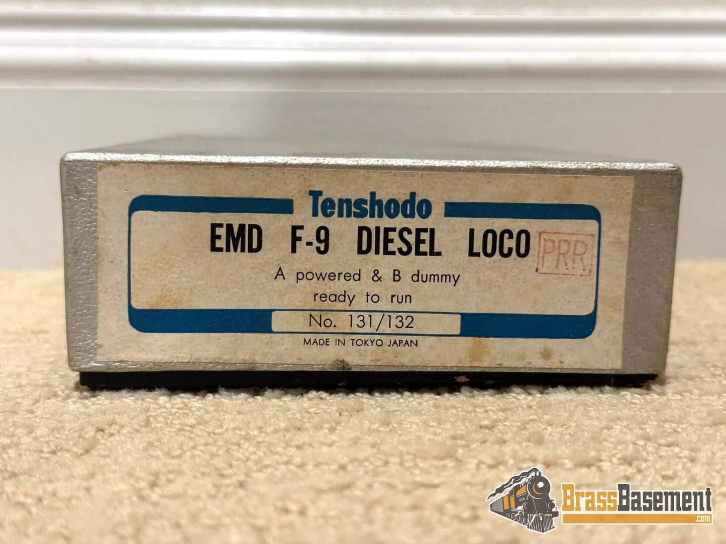 Ho Brass - Tenshodo Prr Pennsylvania Rr F-9 Ab Set F/P Diesel