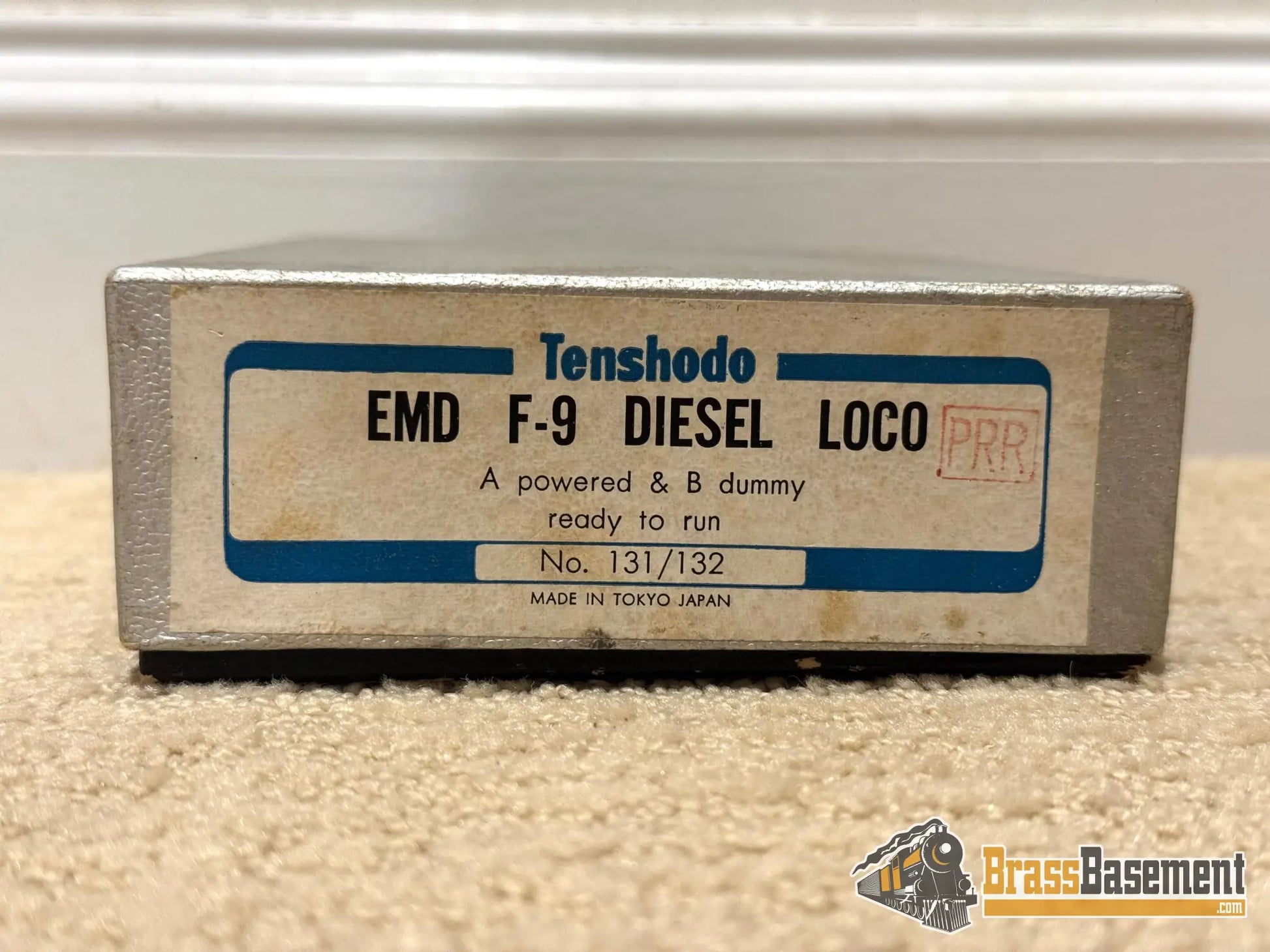 Ho Brass - Tenshodo Prr Pennsylvania Rr F-9 Ab Set F/P Diesel