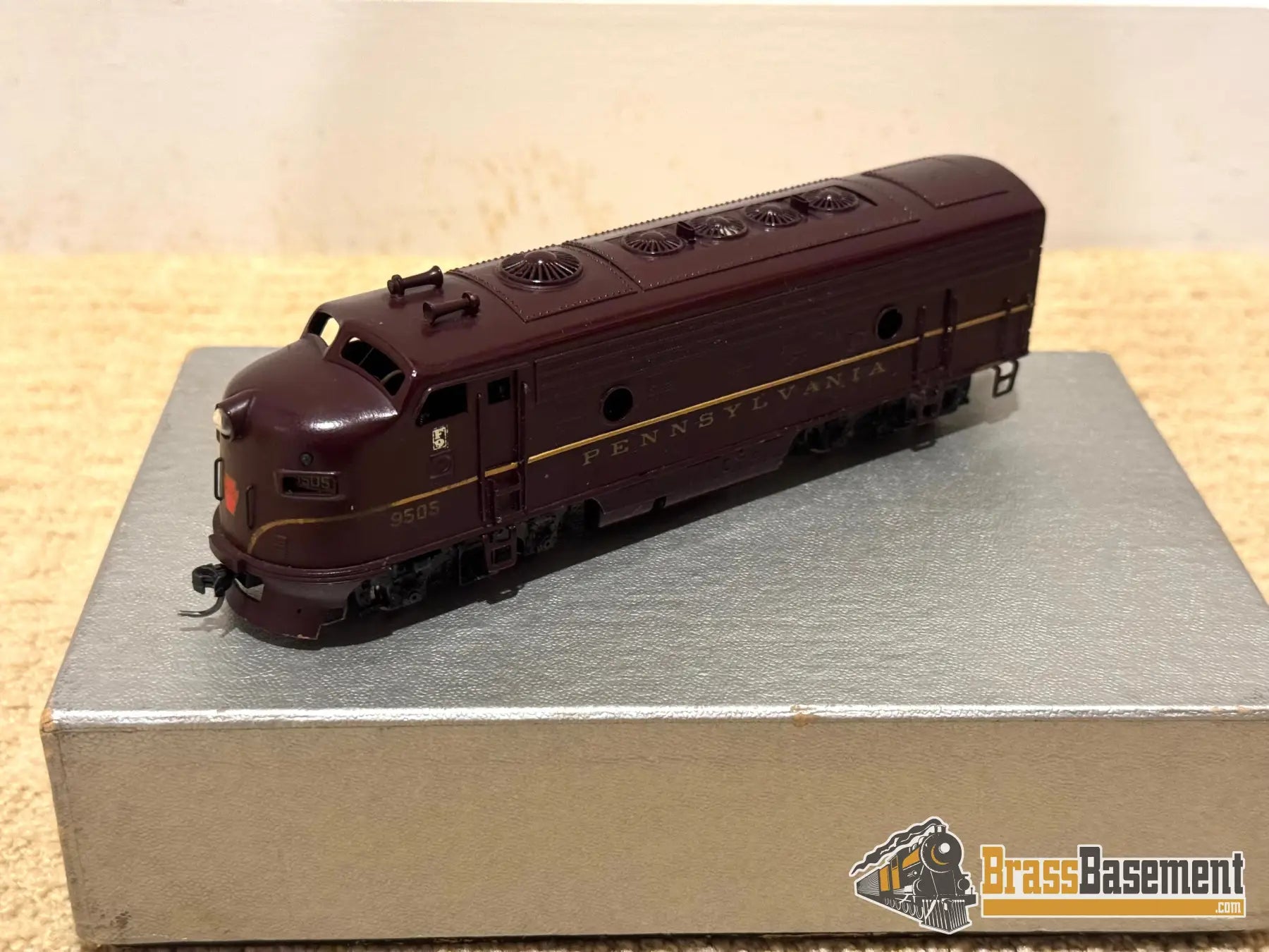 Ho Brass - Tenshodo Prr Pennsylvania Rr F-9 Ab Set F/P Diesel