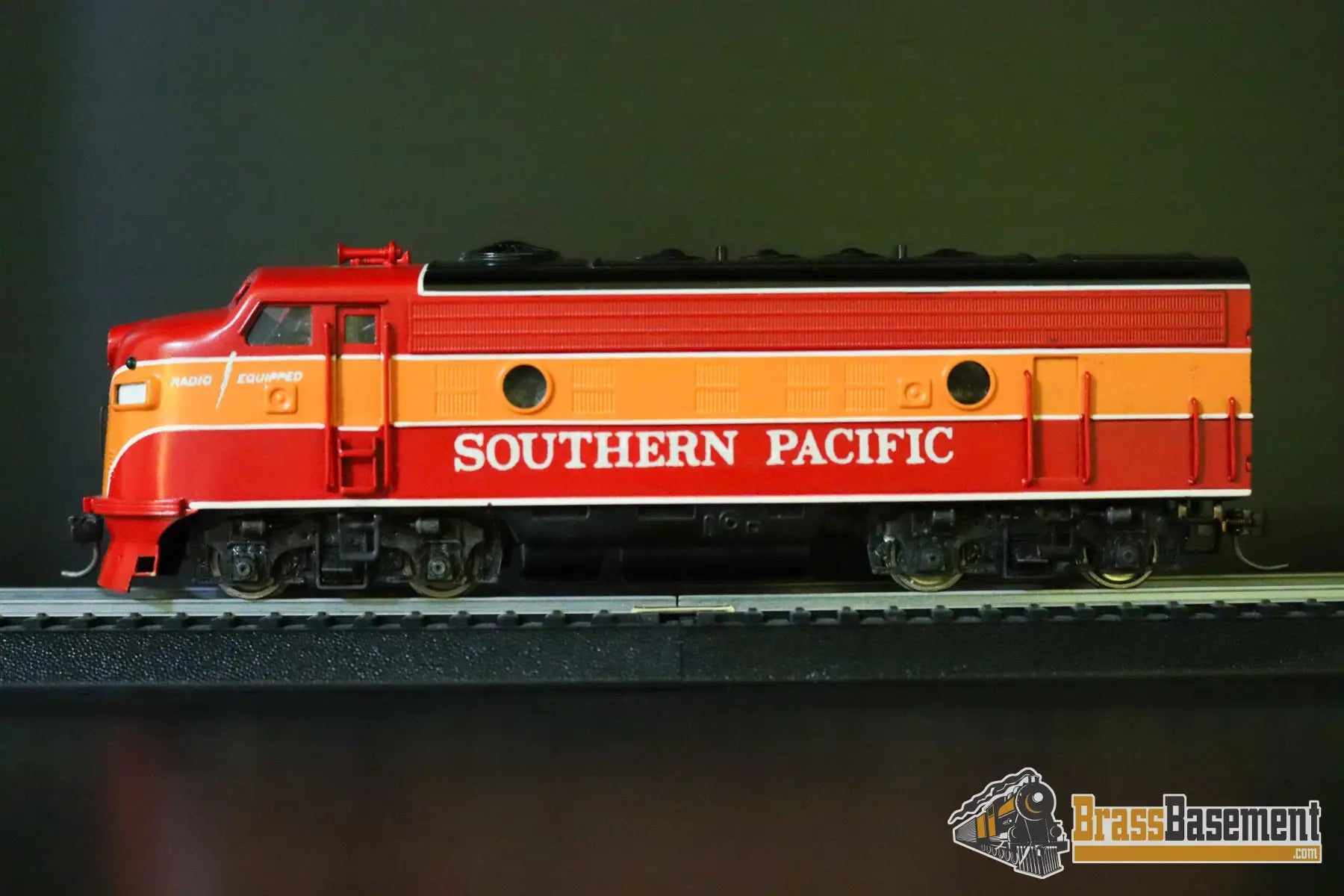 Budget Brass HO Tenshodo Southern Pacific SP F 9 AB Set FP Both Powered Diesel