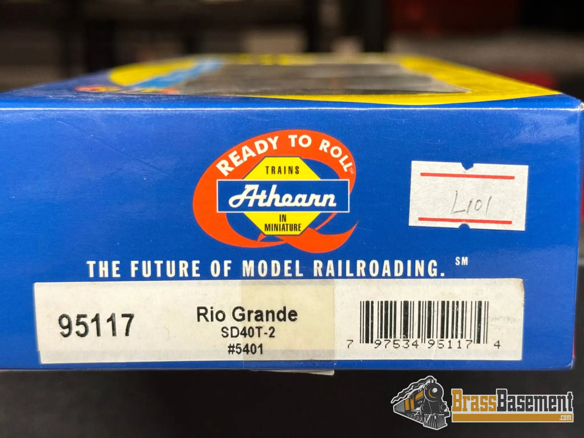 Budget Ho - Athearn Rtr 95117 Sd40T - 2 Rio Grande 5401 Dcc Quick - Plug Equipped Diesel