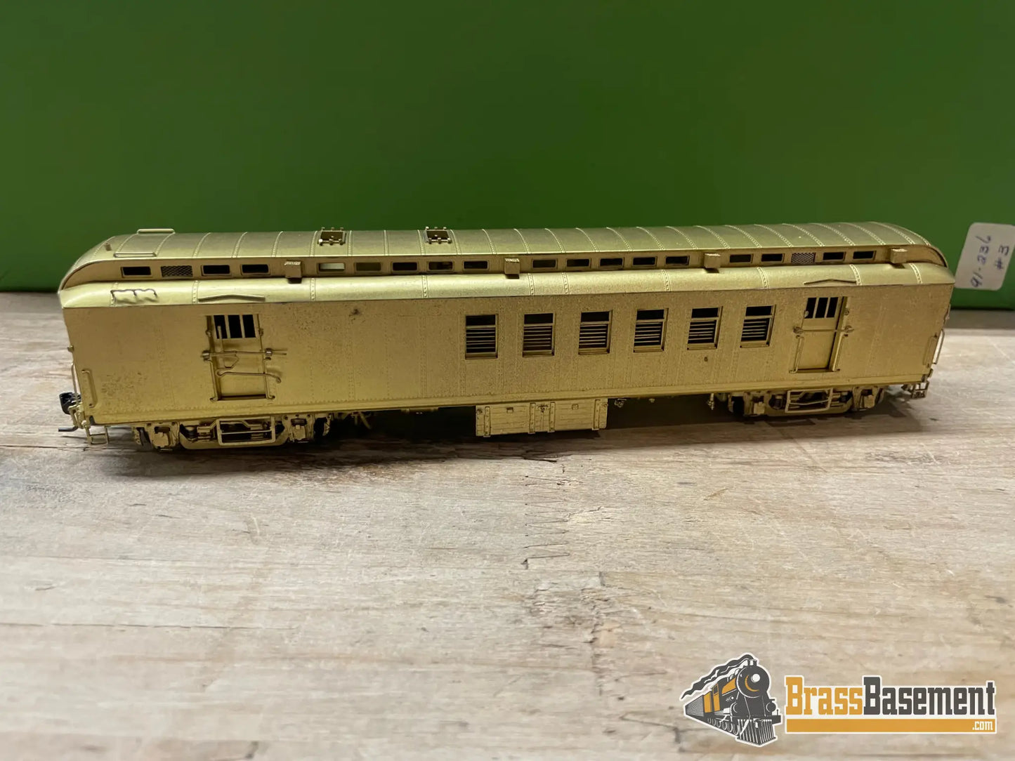 Budget Ho - Pecos River Brass Santa Fe Rpo #60 - 69 W/ Skylight Unpainted Mint Passenger