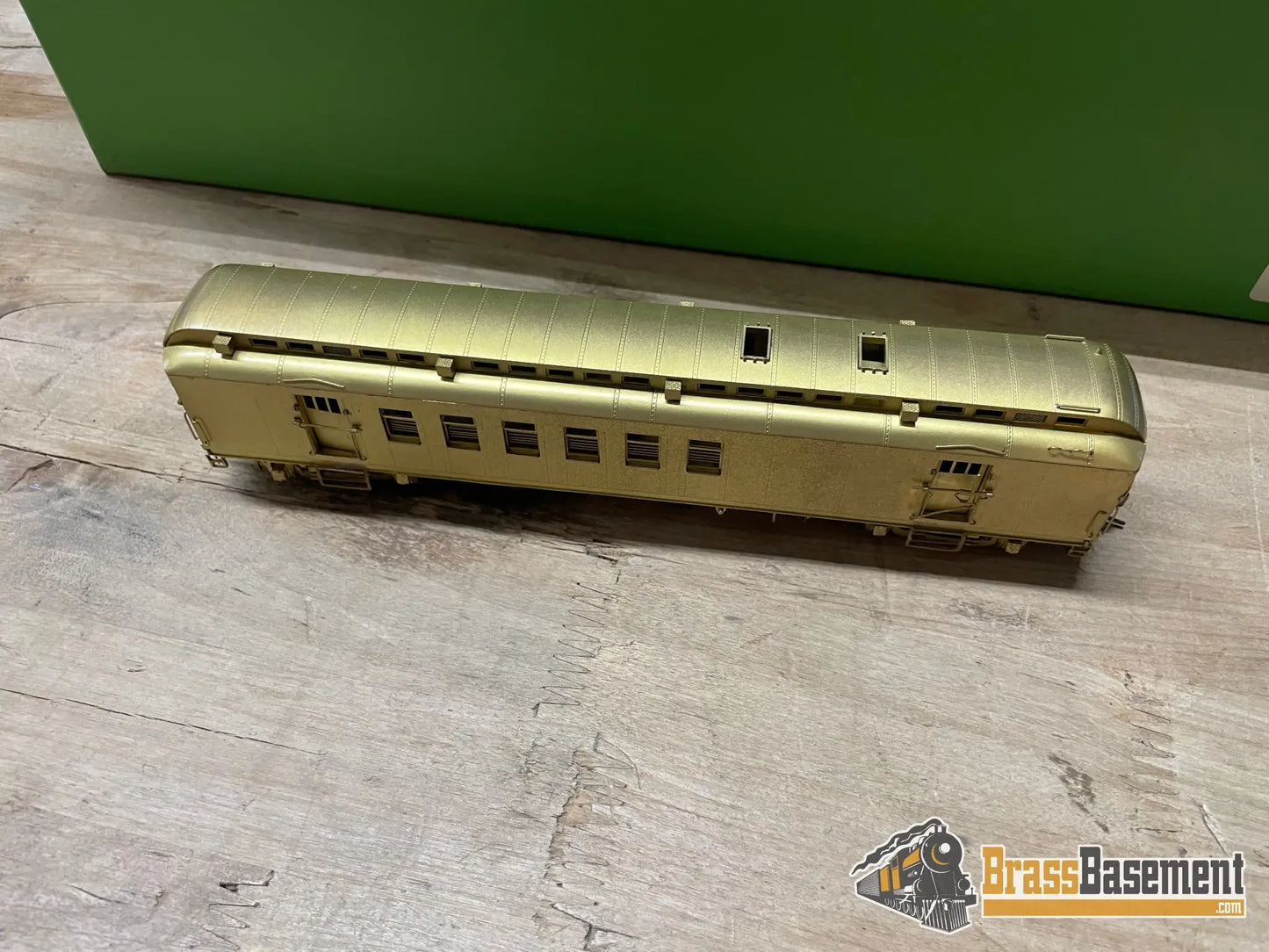 Budget Ho - Pecos River Brass Santa Fe Rpo #60 - 69 W/ Skylight Unpainted Mint Passenger