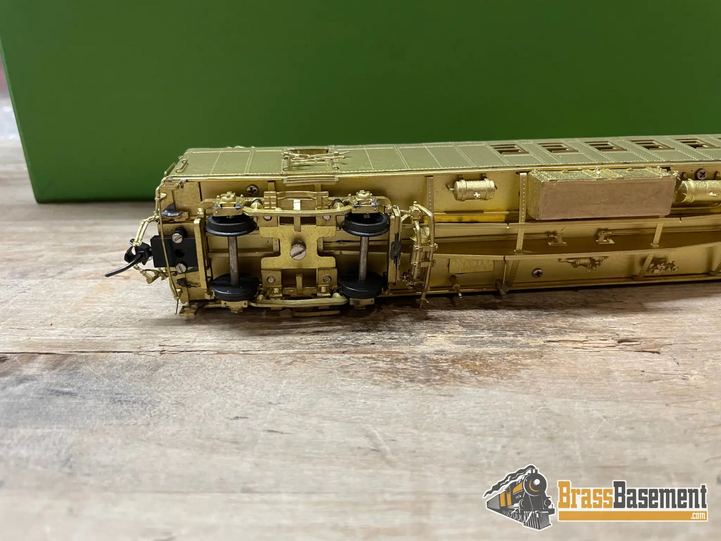 Budget Ho - Pecos River Brass Santa Fe Rpo #60 - 69 W/ Skylight Unpainted Mint Passenger