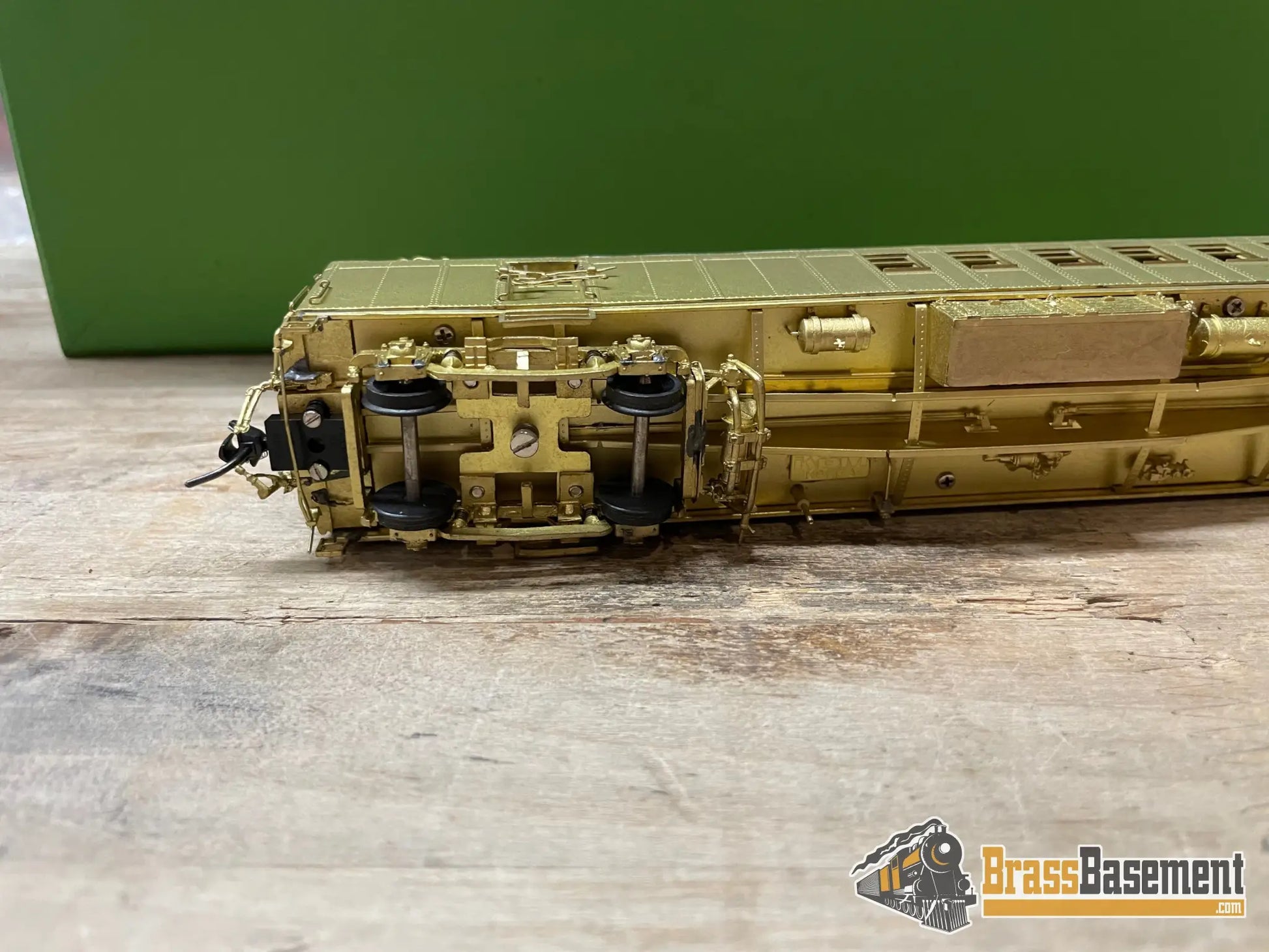 Budget Ho - Pecos River Brass Santa Fe Rpo #60 - 69 W/ Skylight Unpainted Mint Passenger