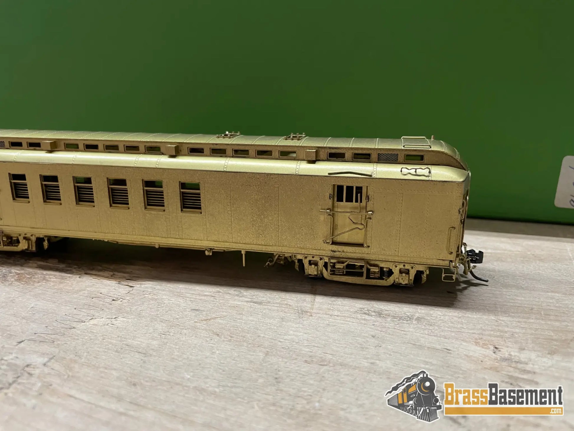 Budget Ho - Pecos River Brass Santa Fe Rpo #60 - 69 W/ Skylight Unpainted Mint Passenger