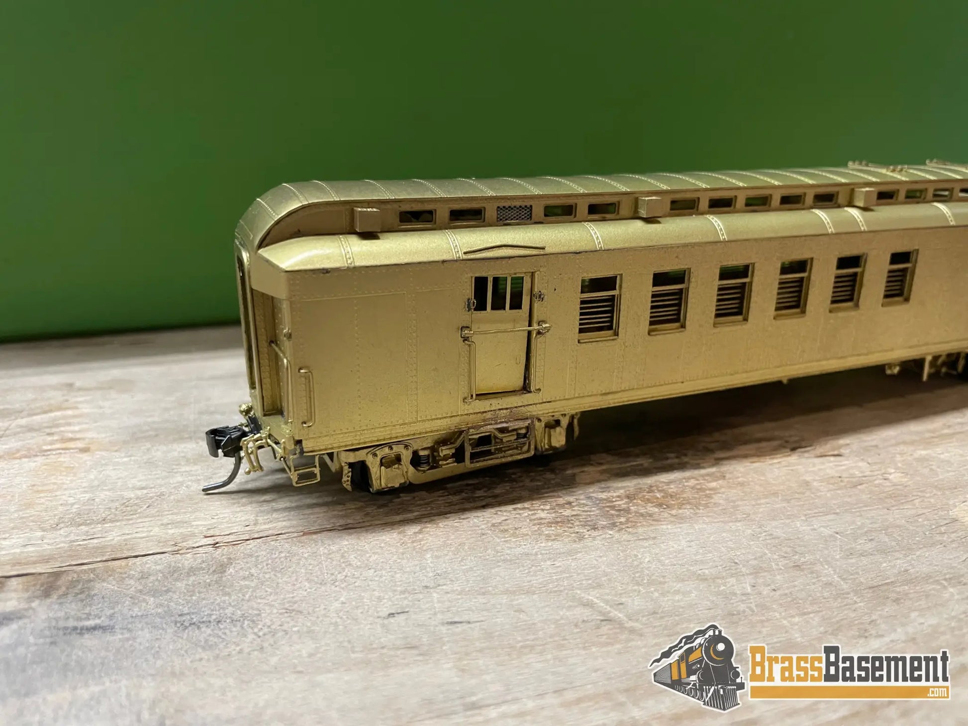Budget Ho - Pecos River Brass Santa Fe Rpo #60 - 69 W/ Skylight Unpainted Mint Passenger