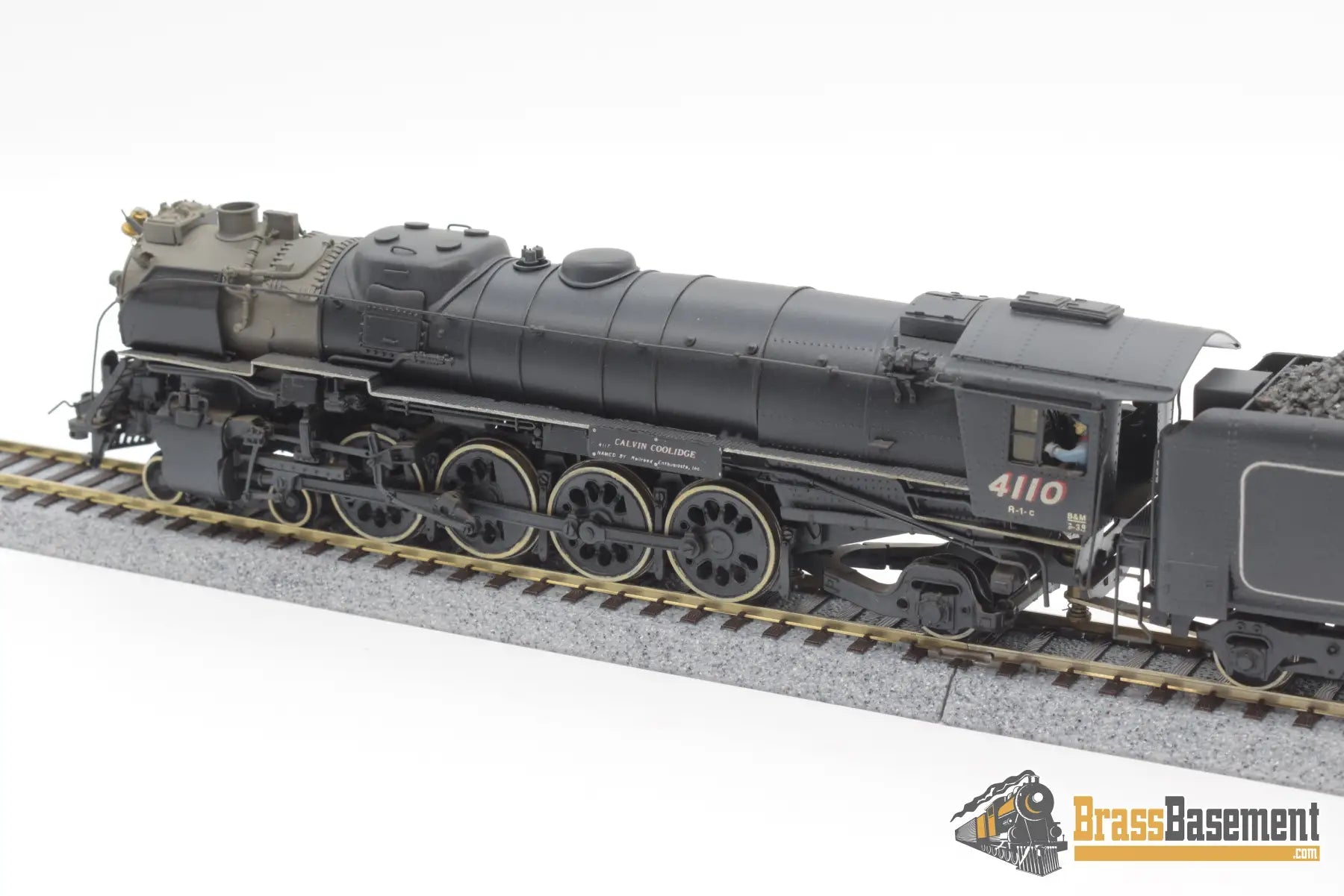 Ho Brass - Ahm Boston & Maine 4 - 8 - 2 R1D Mountain Terry Industries Pro Paint Steam