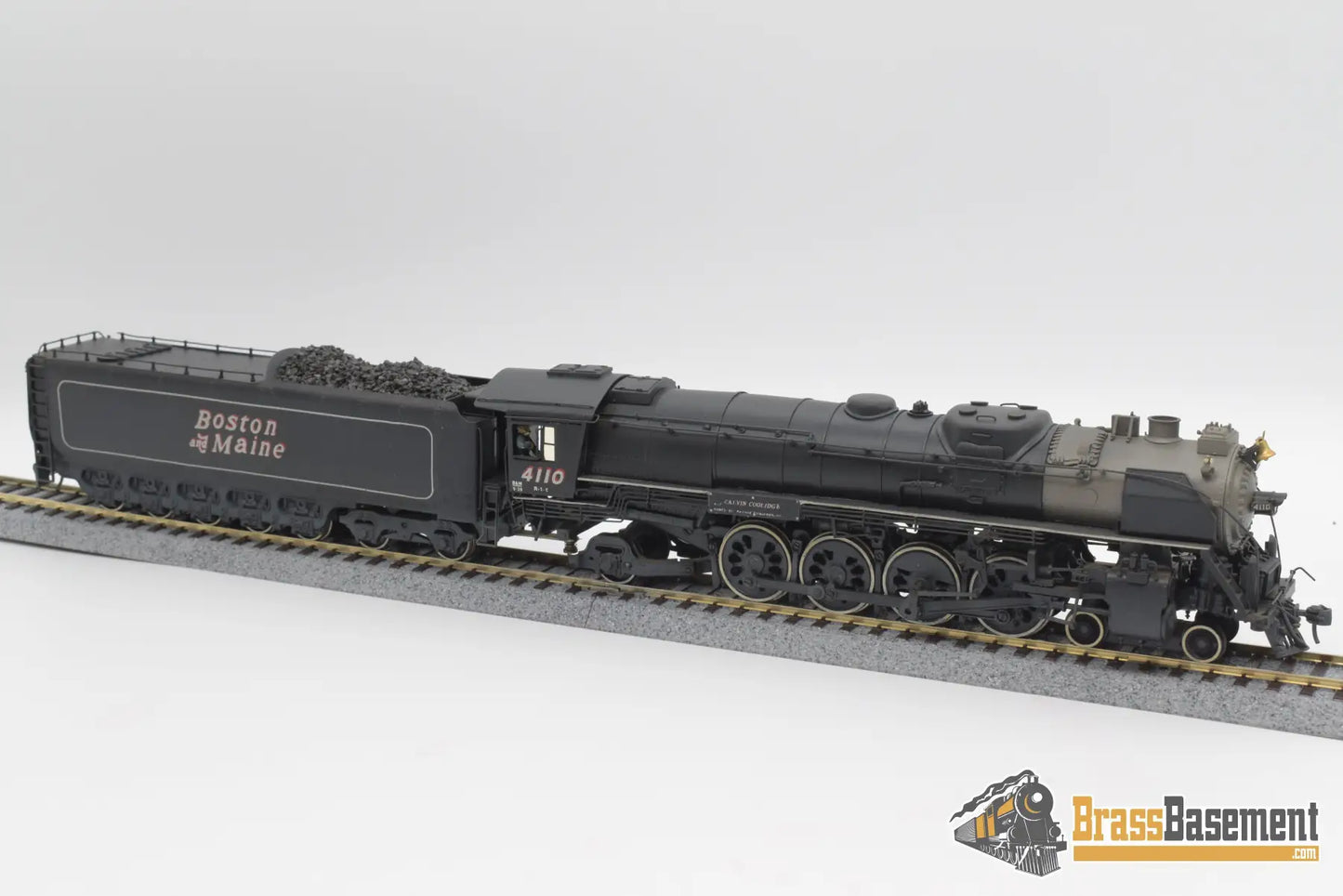 Ho Brass - Ahm Boston & Maine 4 - 8 - 2 R1D Mountain Terry Industries Pro Paint Steam