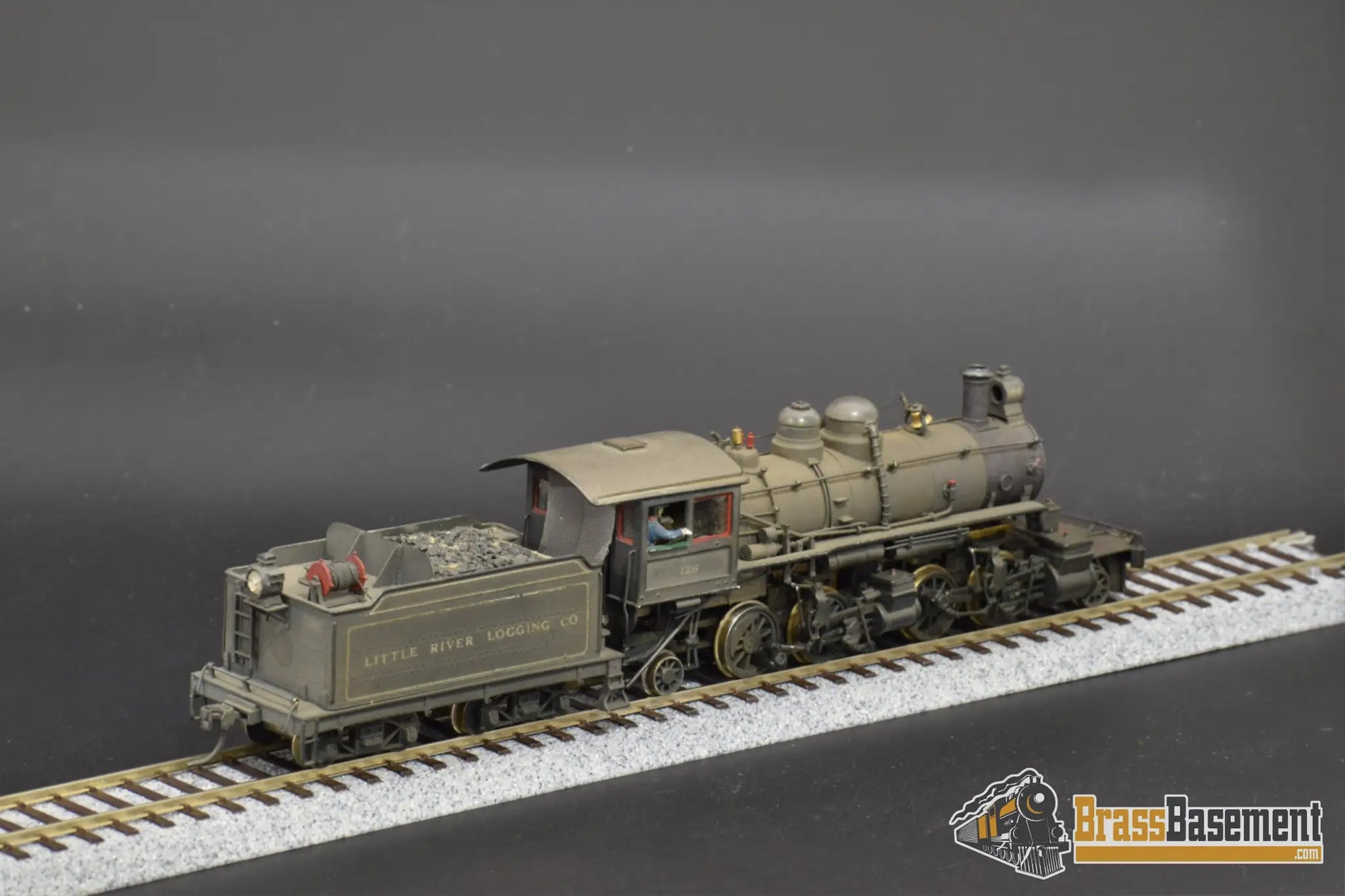 Ho Brass - Akane Baldwin 2 - 4 - 4 - 2 Little River Logging Old Custom Paint Job Steam
