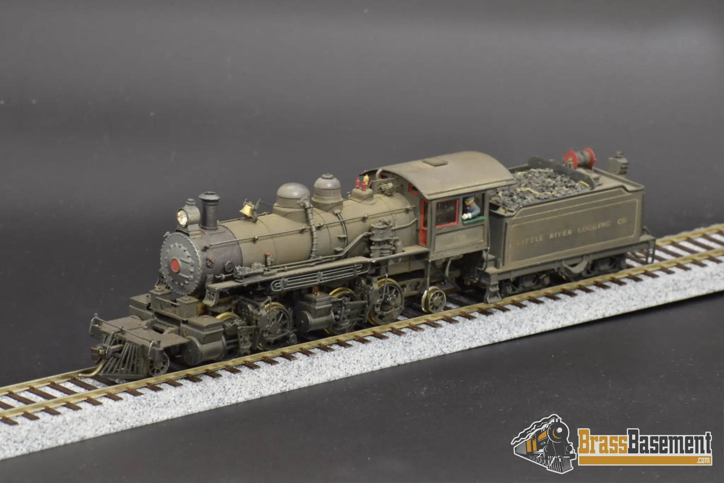Ho Brass - Akane Baldwin 2 - 4 - 4 - 2 Little River Logging Old Custom Paint Job Steam