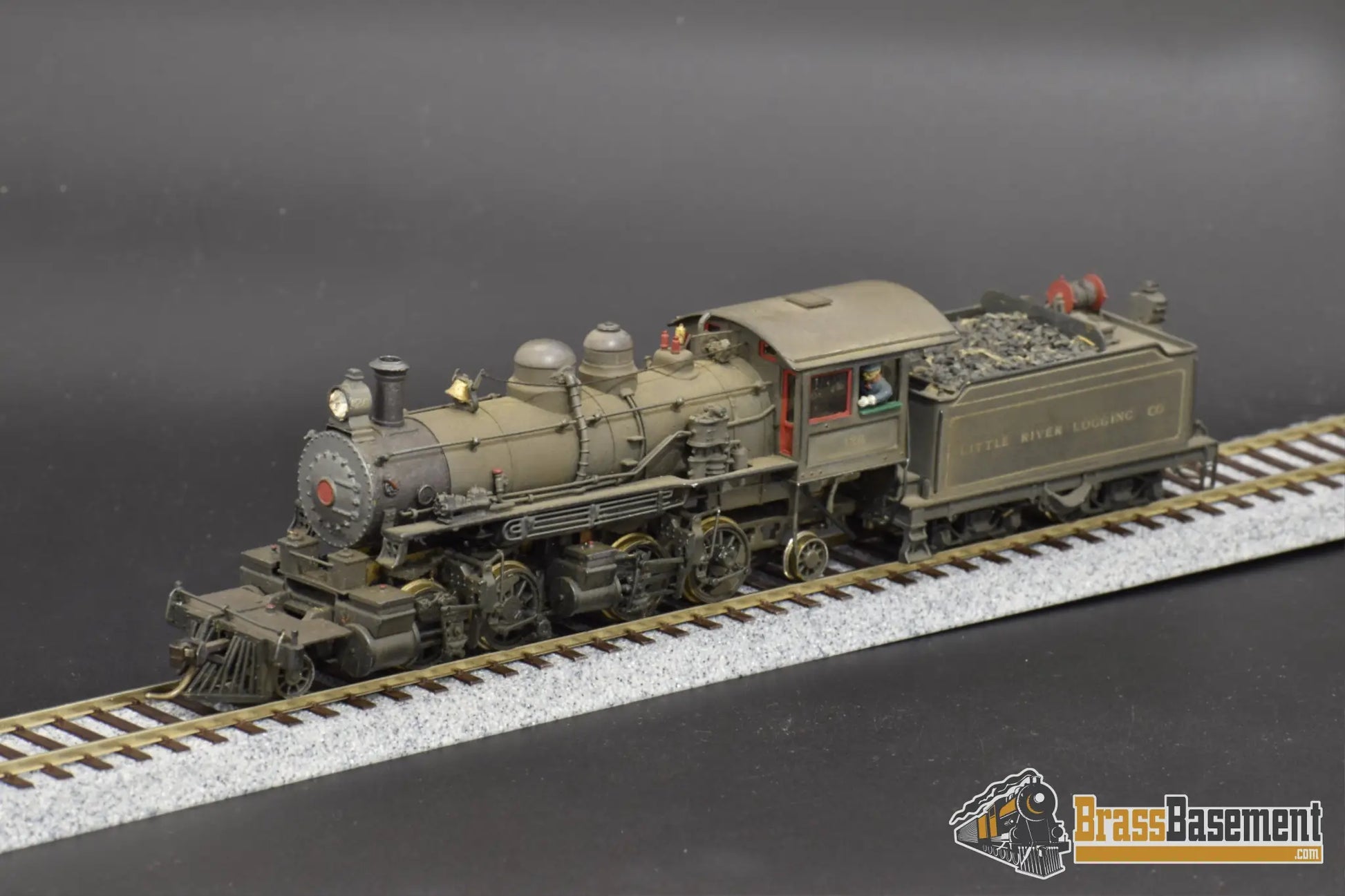 Ho Brass - Akane Baldwin 2 - 4 - 4 - 2 Little River Logging Old Custom Paint Job Steam
